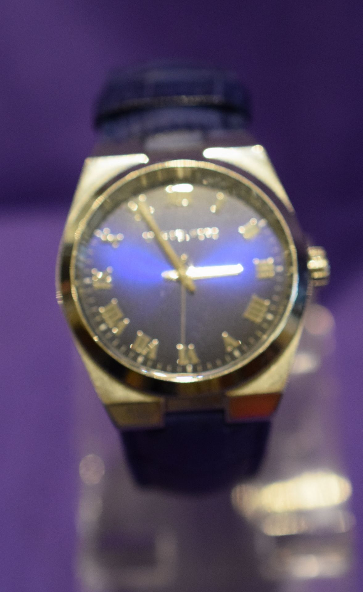 Michael Kors Blue Dial Watch On Blue Strap - Image 3 of 5