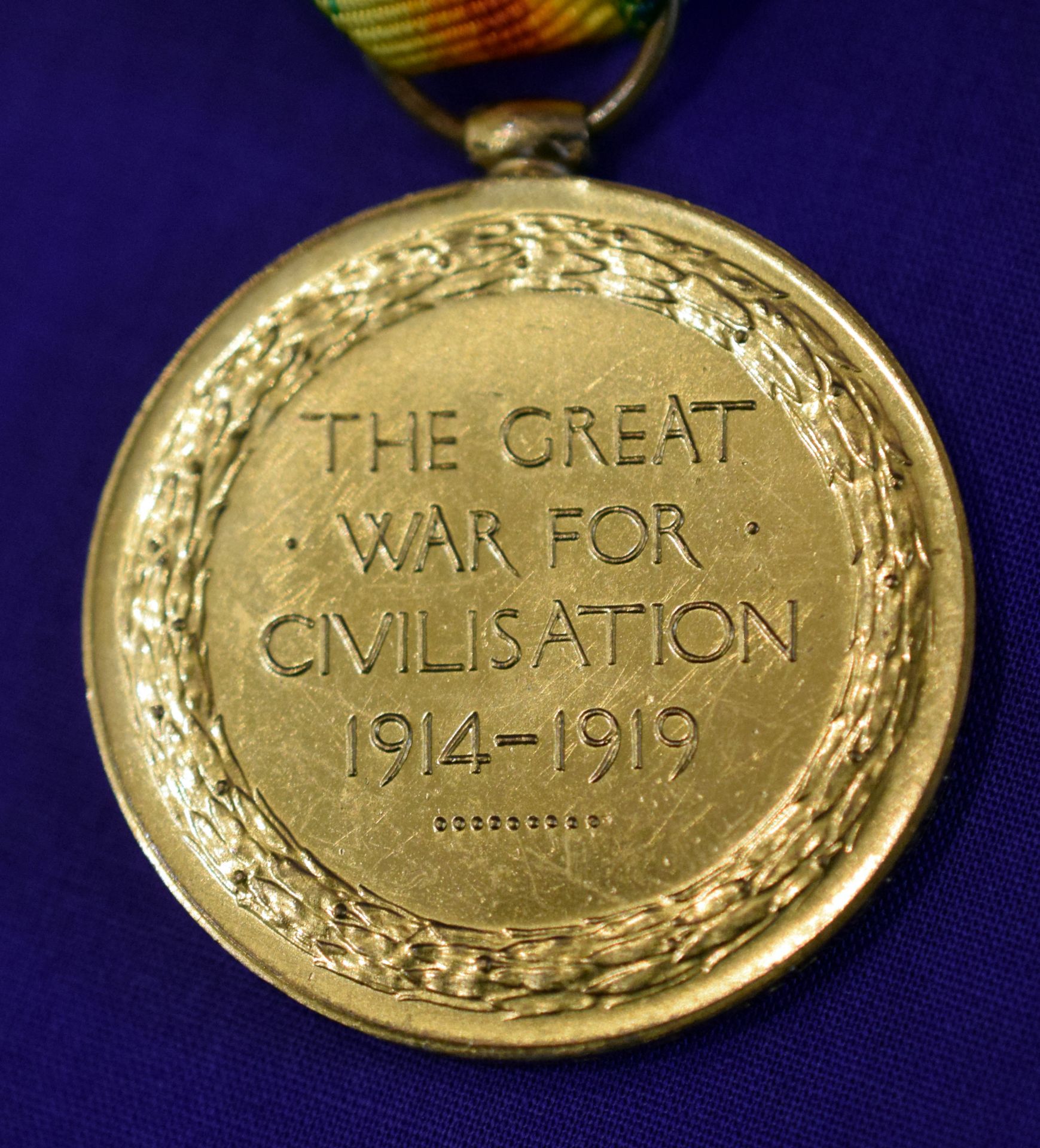 Great War For Civilization Medal And Ribbon WW1 - Image 5 of 5