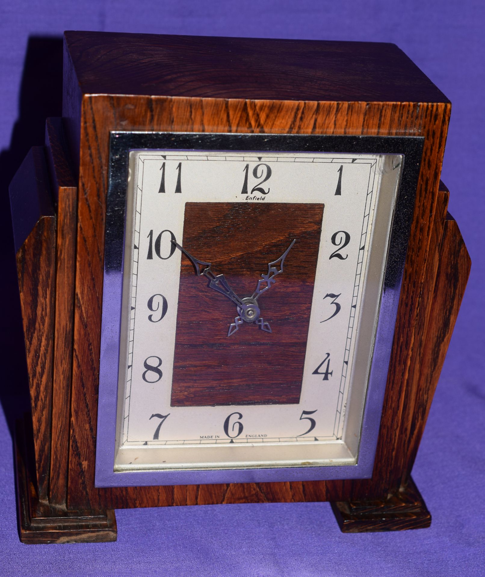 Art Deco Mantel Clock by Enfield London NO RESERVE! - Image 2 of 7