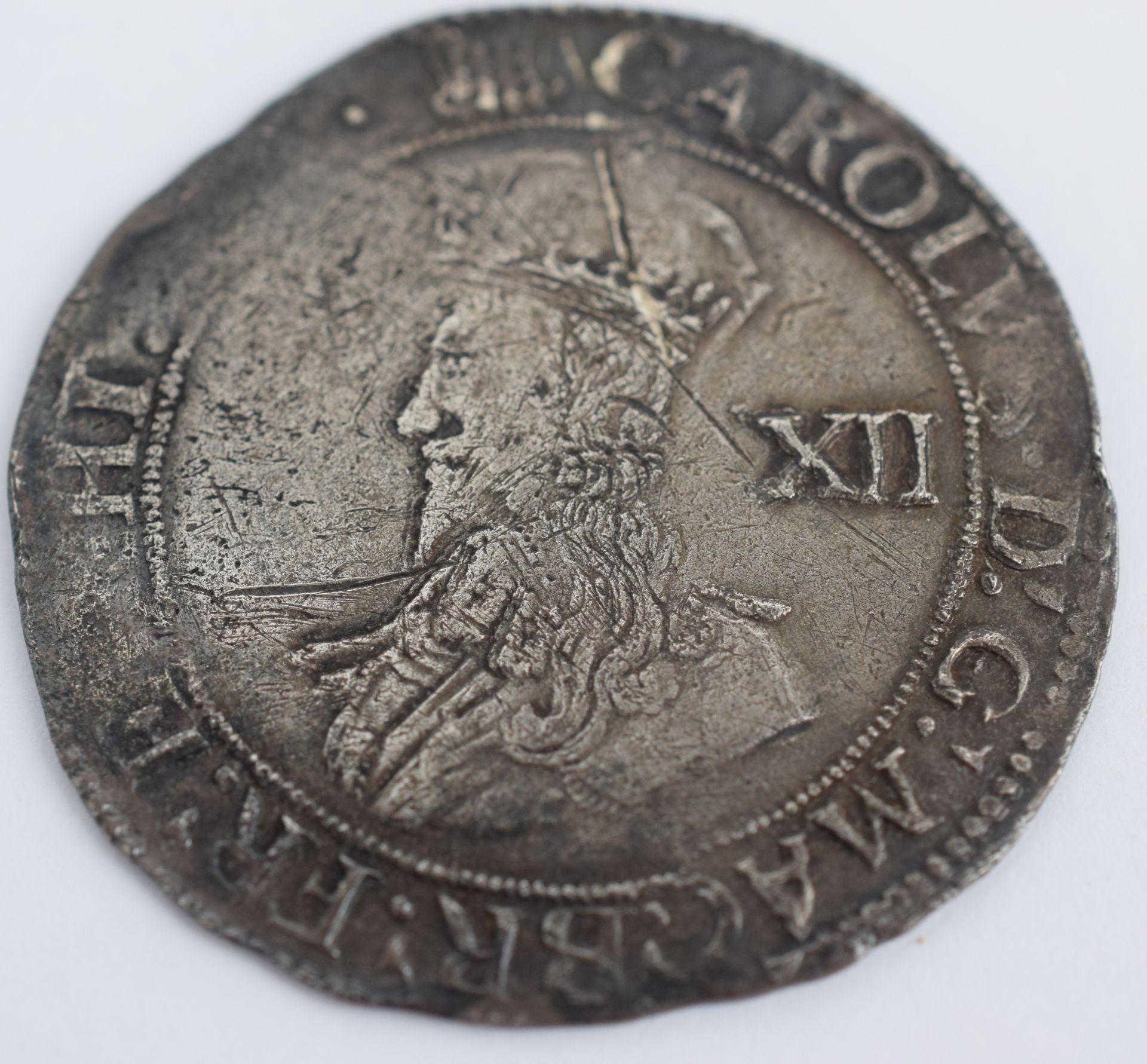 Charles 1st Hammered Coin Silver Shilling