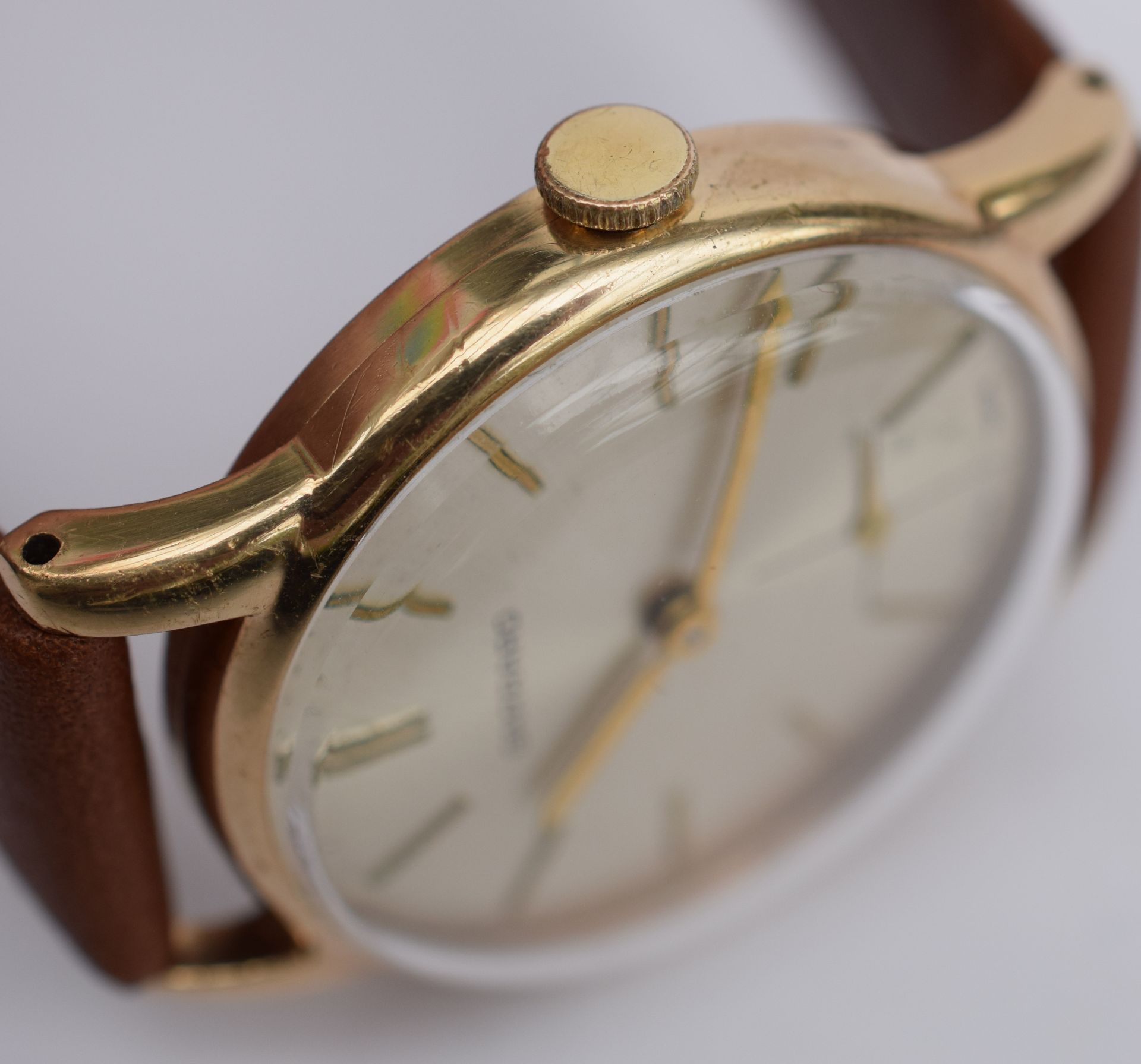 9ct Gold Garrard Gentleman's Manual Wind Wristwatch - Image 8 of 9