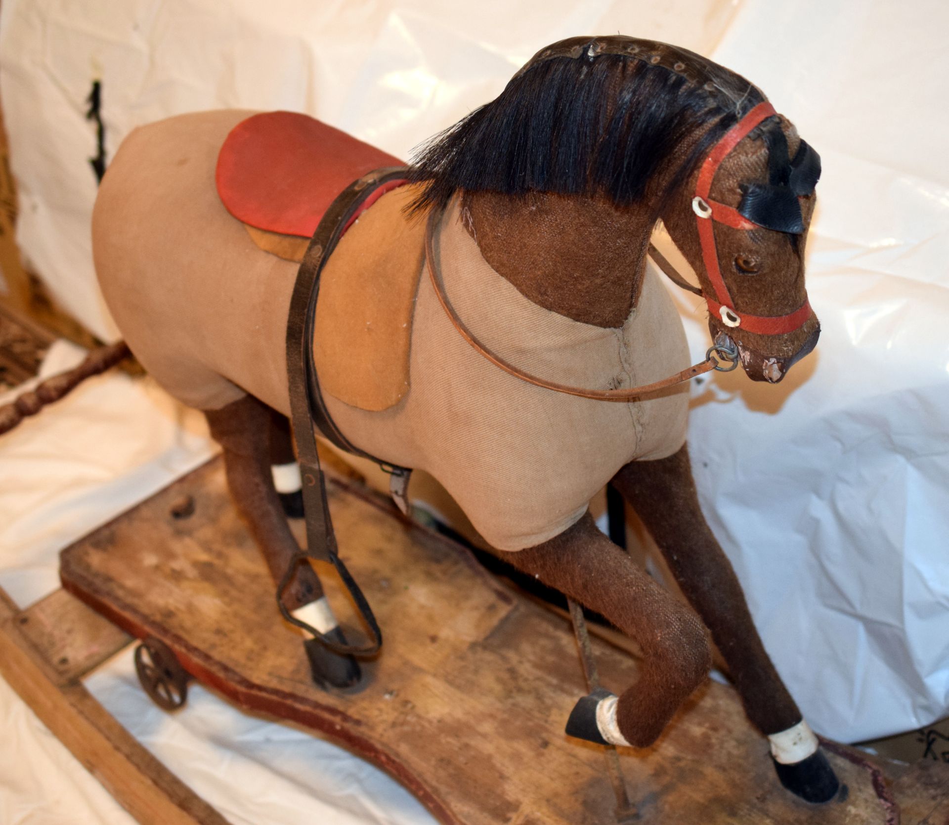 German Rocking Horse (Trotting Style) c1900/1910