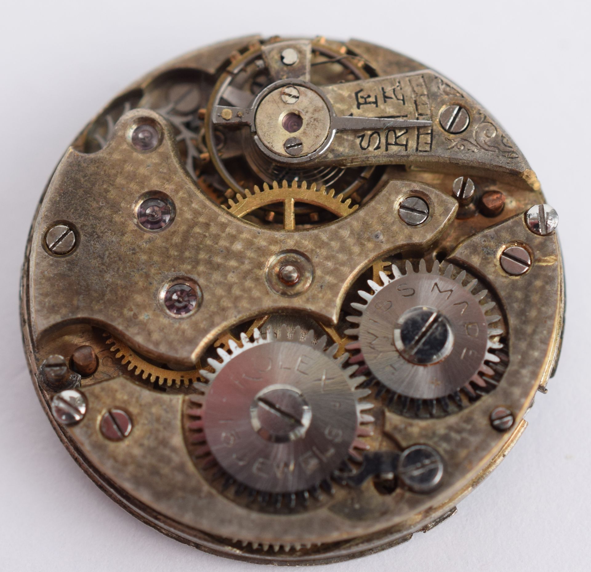 Antique Rolex Trench Watch Movement For Restoration NO RESERVE! - Image 3 of 3