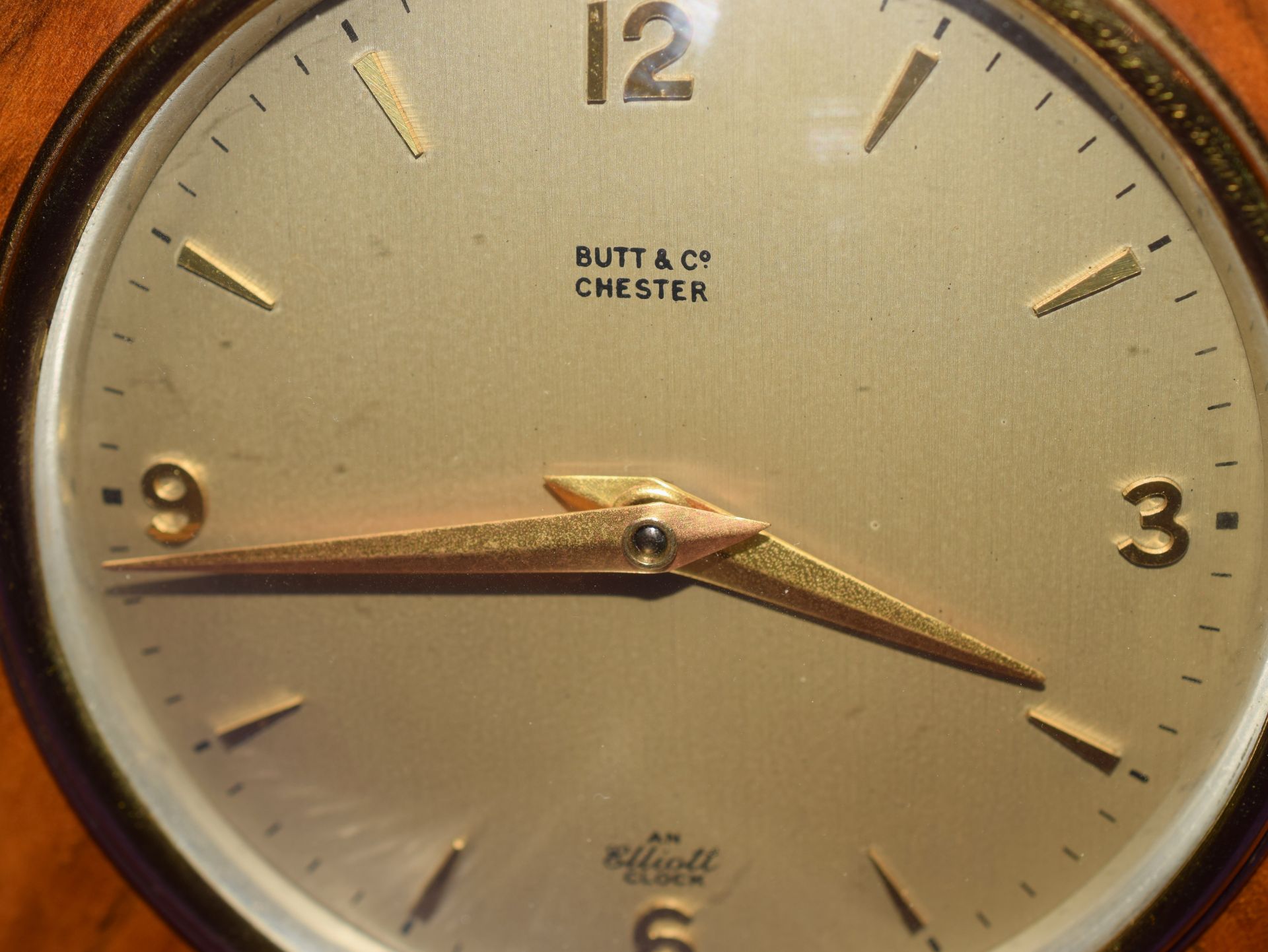 Mid 20th Century Elliot Clock Signed Butt & Co Chester - Image 3 of 5