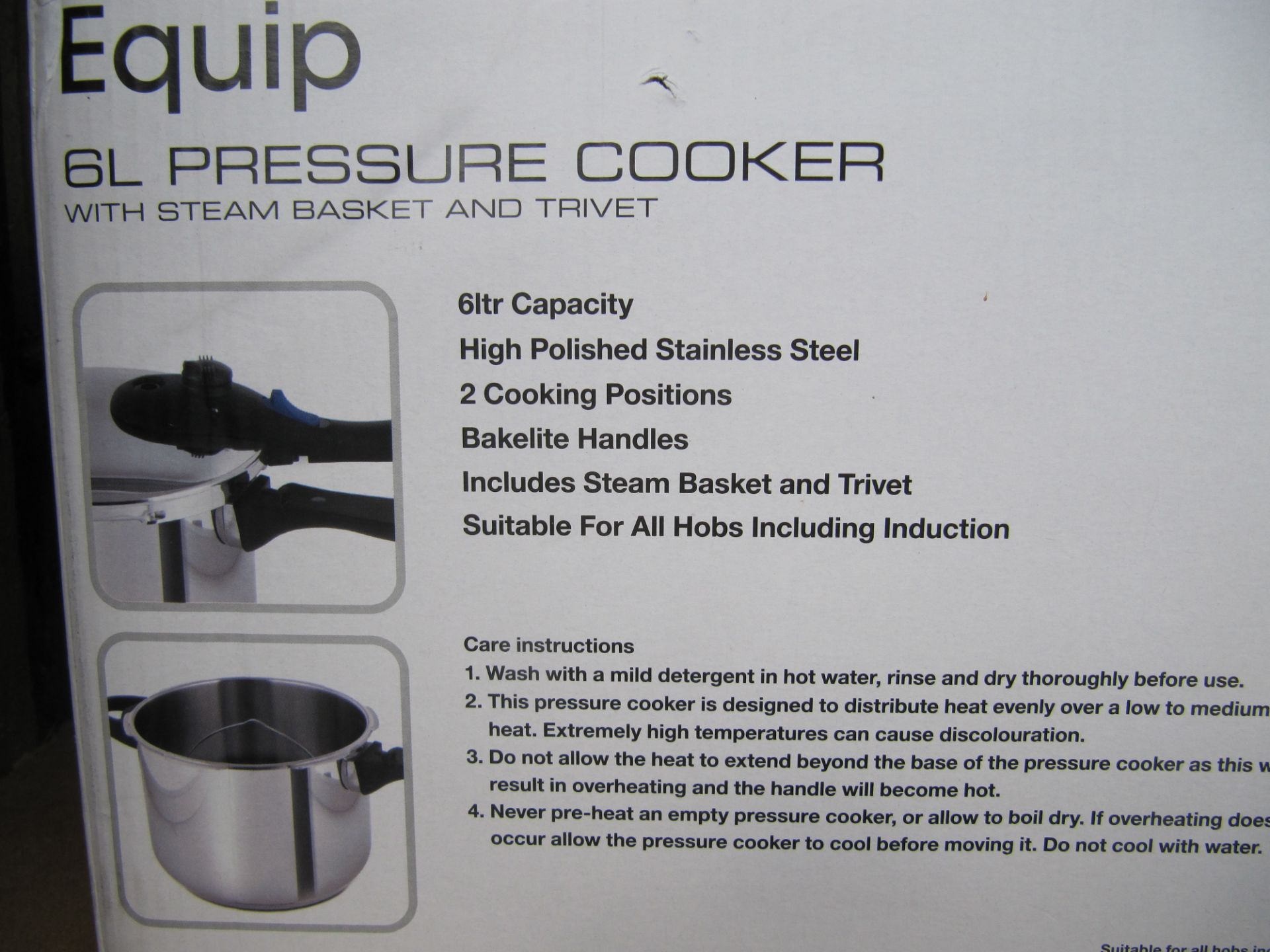 6 litre Pressure Cooker - Bild 3 aus 5