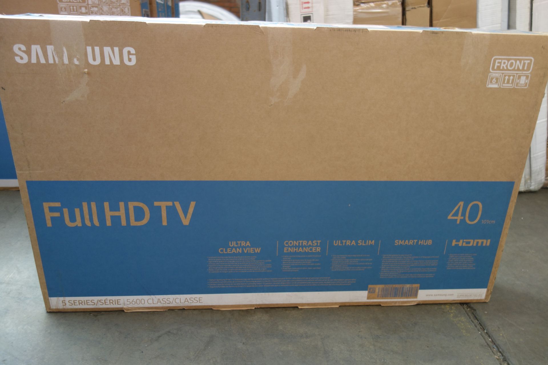 SAMSUNG UE40K5600 Smart 40" LED TV. RRP £489. Full HD 1080p Access content on Netflix & Amazon Prime