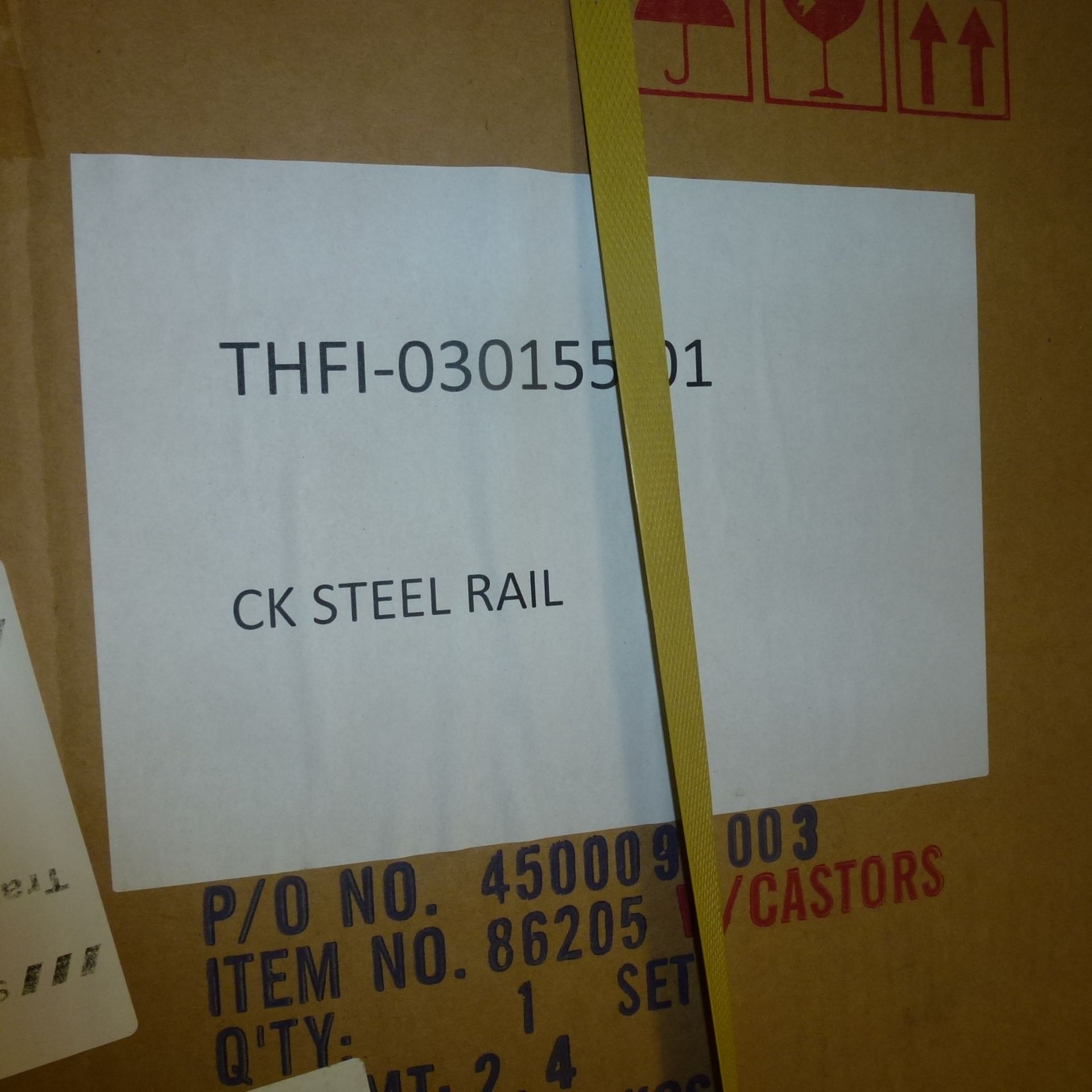 11 x CK Stainless Steel Rail H x 1560 W x 1830 D x 500 - Image 4 of 5