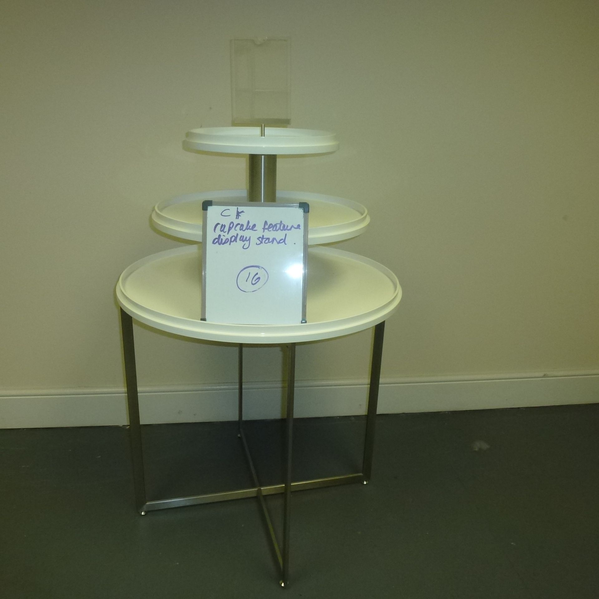 11 x CK 3 Tier Cup Cake stands H x 1200 W x 800 Dia - Image 2 of 4