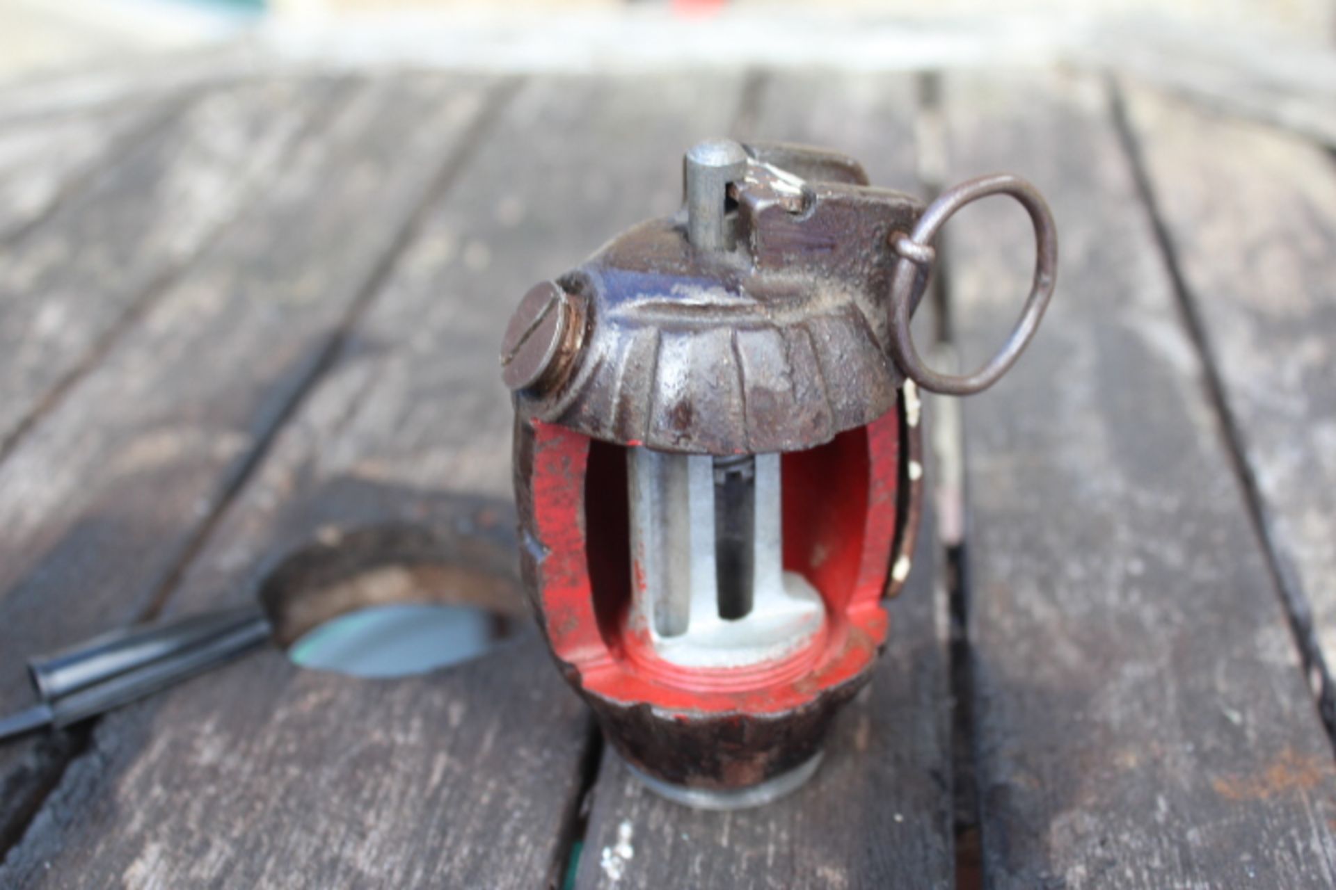 British WW1/WW2 practice grenade. The 26 Mills was used for many years. These were used to show - Image 2 of 6