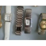 A collection of ladies watches includes Armani , Links of London , Piere Cardin