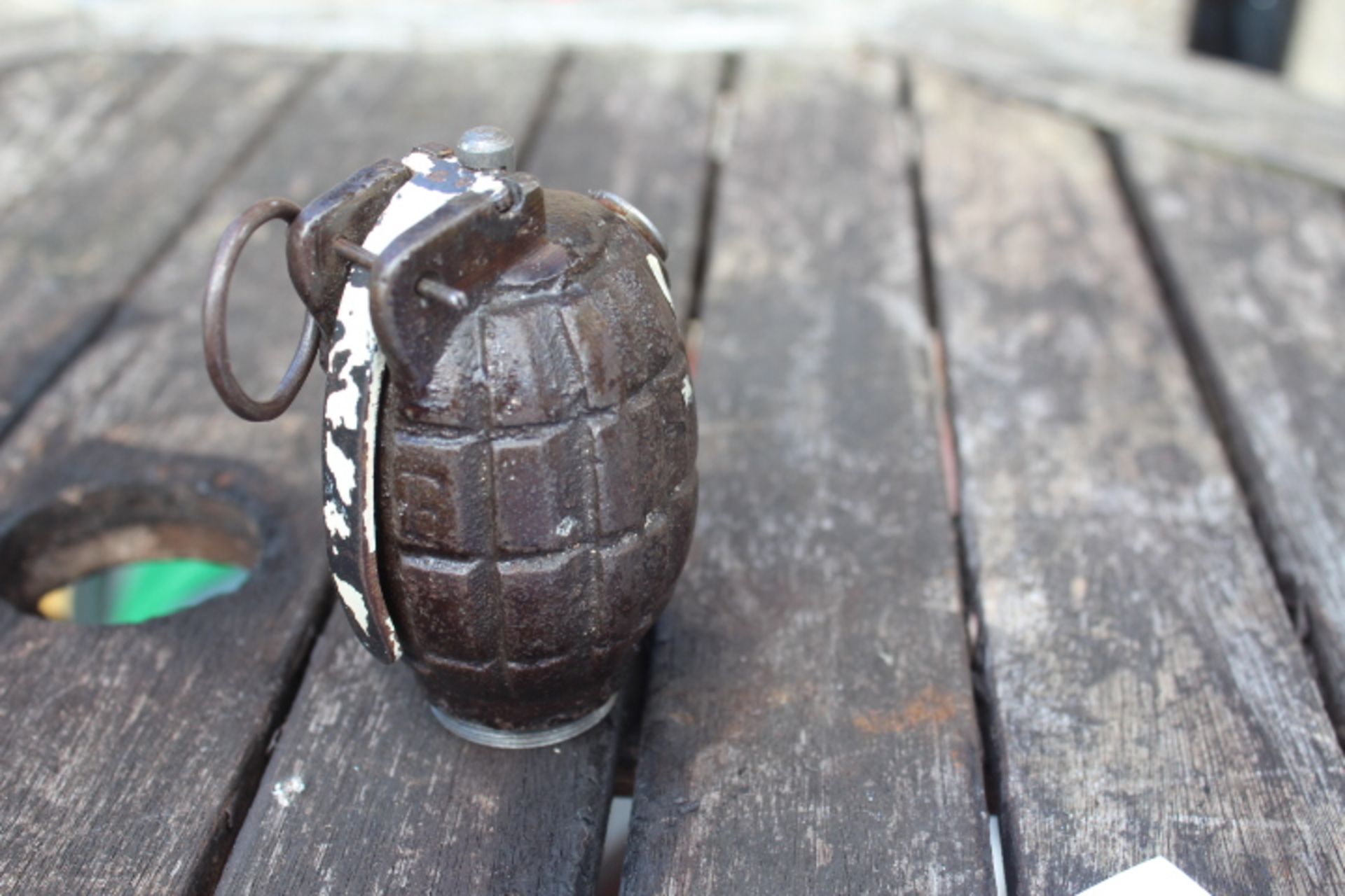 British WW1/WW2 practice grenade. The 26 Mills was used for many years. These were used to show - Image 4 of 6