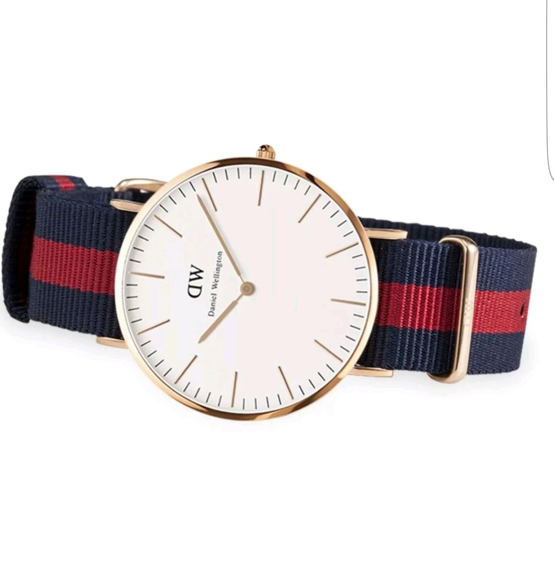 BRAND NEW DANIEL WELLINGTON 0101DW, MEN'S CLASSIC OXFORD QUARTZ WATCH, WITH ORIGINAL BOX - RRP £199 - Image 2 of 2