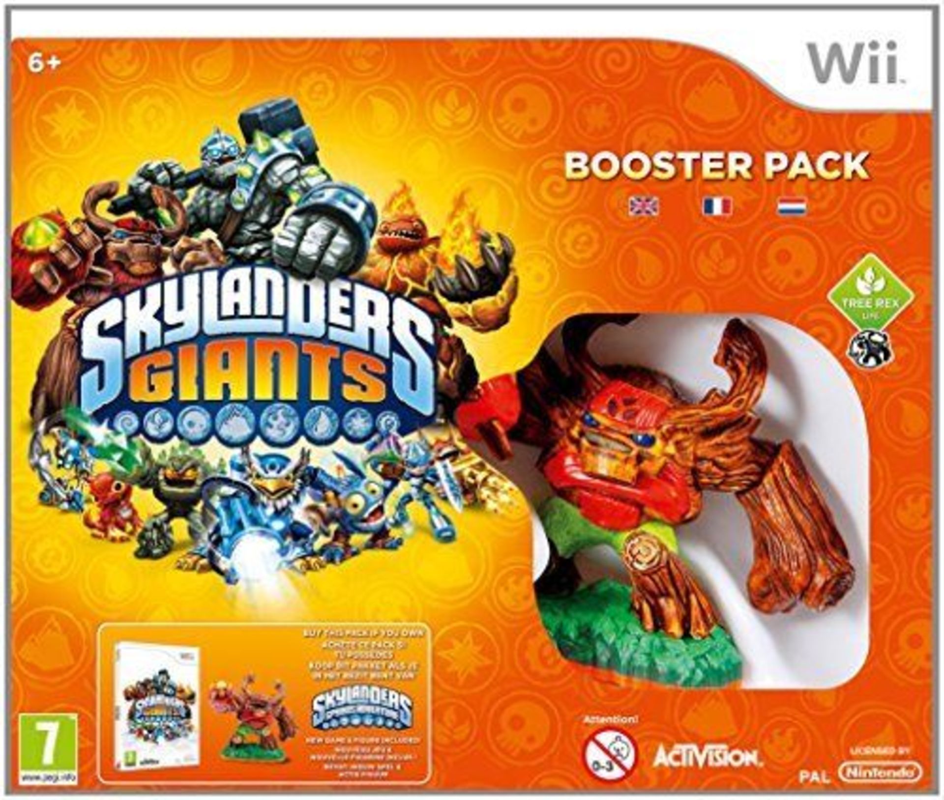 Pallet of 150 x NEW / Liquidated Stock - Skylanders: Giants - Booster Pack (Nintendo Wii) 5030917113