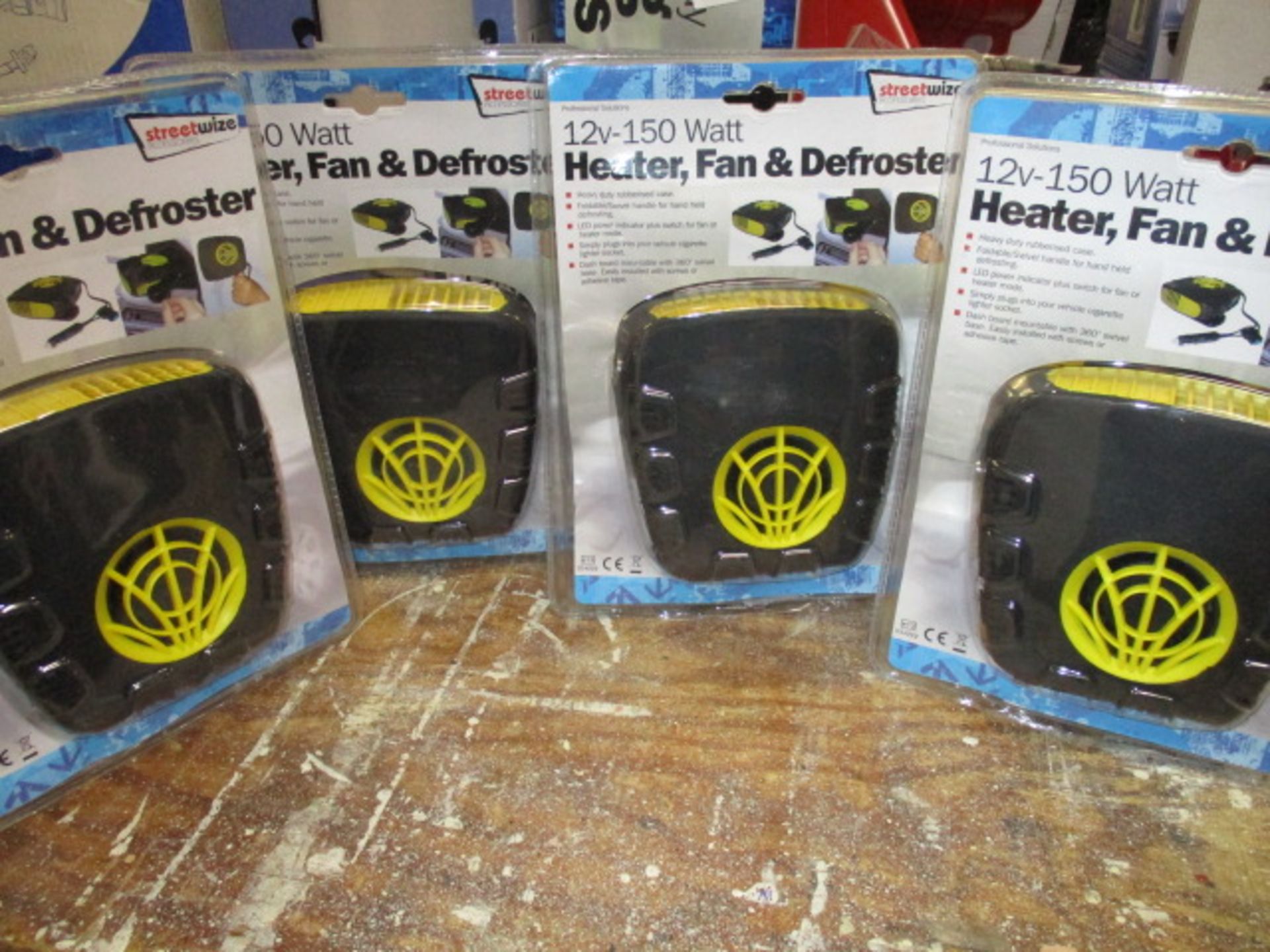 4 Streetwize brand new 12V heater fan and defroster units all new