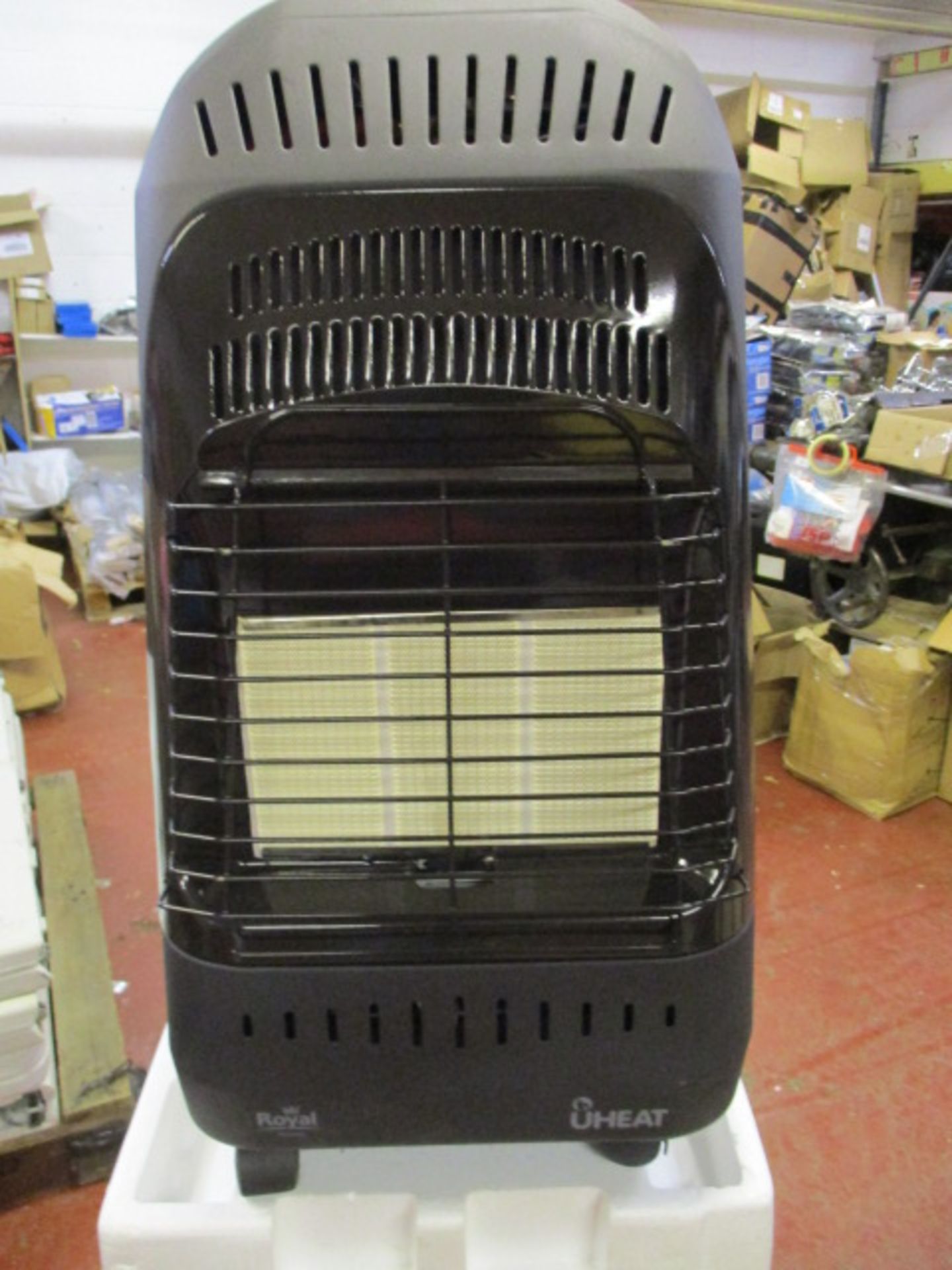 Royal At home Uheat gas heater boxed new unused RRP £139.99