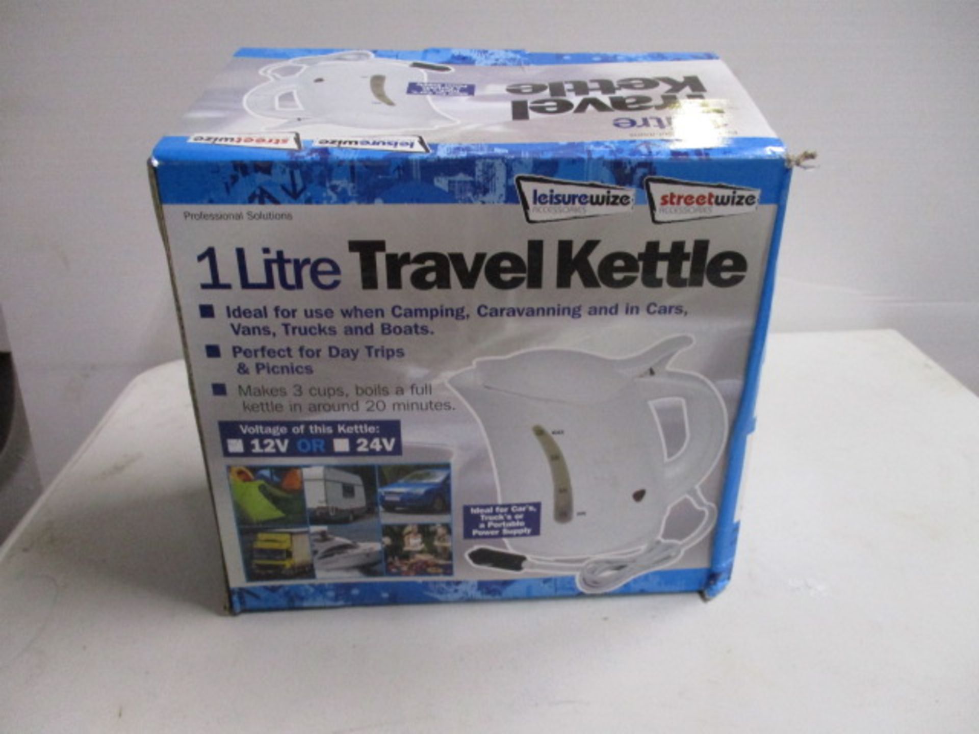 Brand new Streetwize 1 litre travel kettle 12V