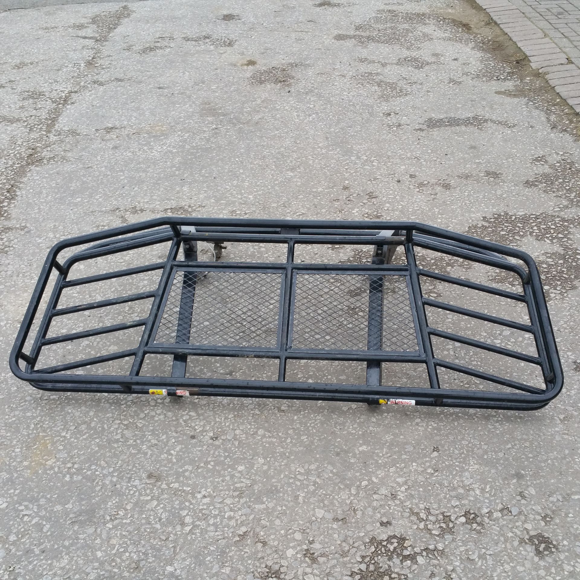 ATV / UTV rack Off a Polaris Ranger Could be adapted to fit any ATV Manufactured by Seizmek