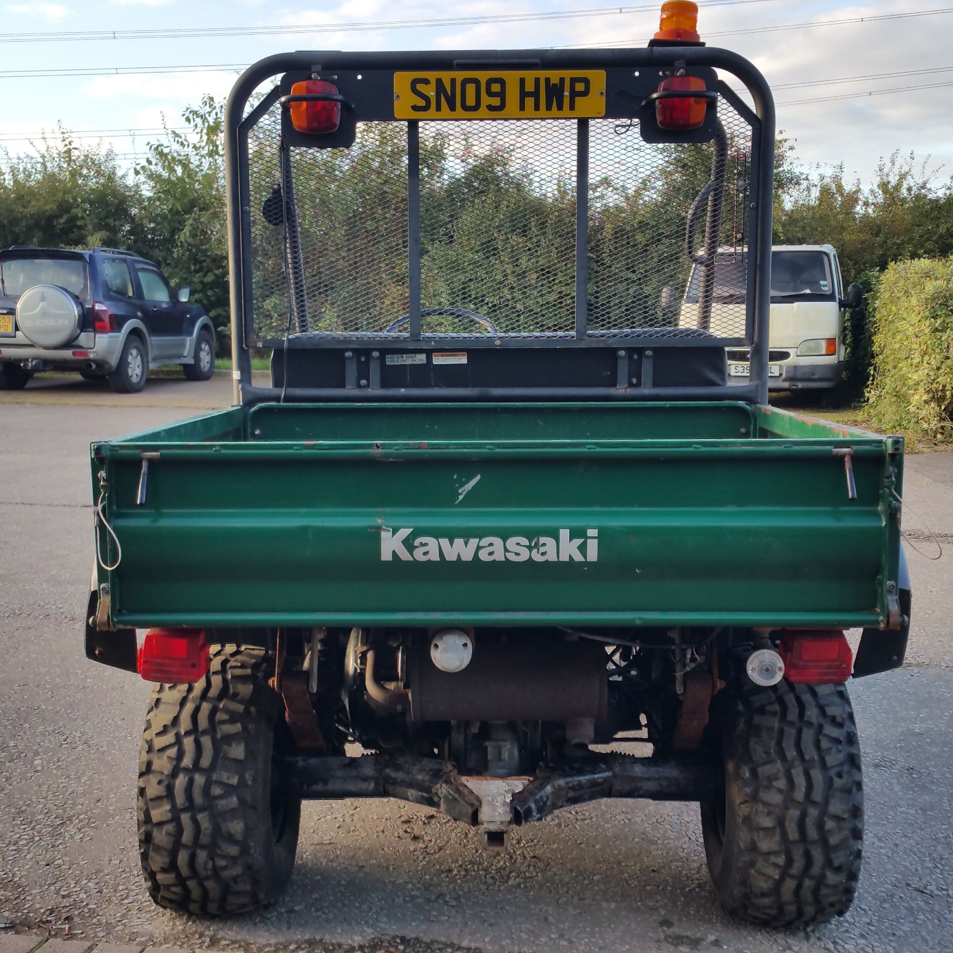 Kawasaki Mule 4010, Year 2009, Road registered 09 plate, Hours 1,450 - Image 3 of 6