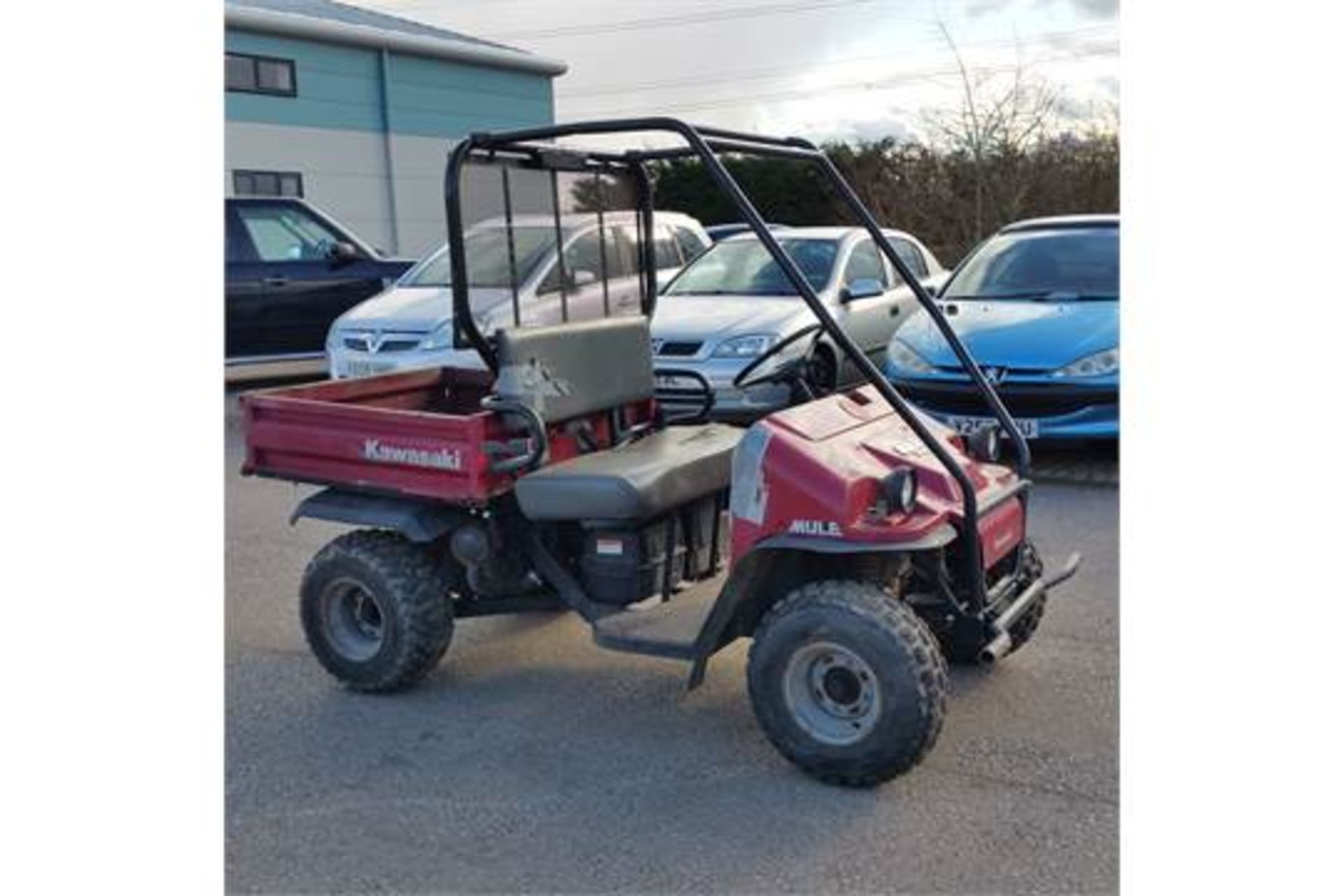 Kawasaki Mule 550 petrol Hours 1050 2wd Manual tipping body Continuously variable transmission