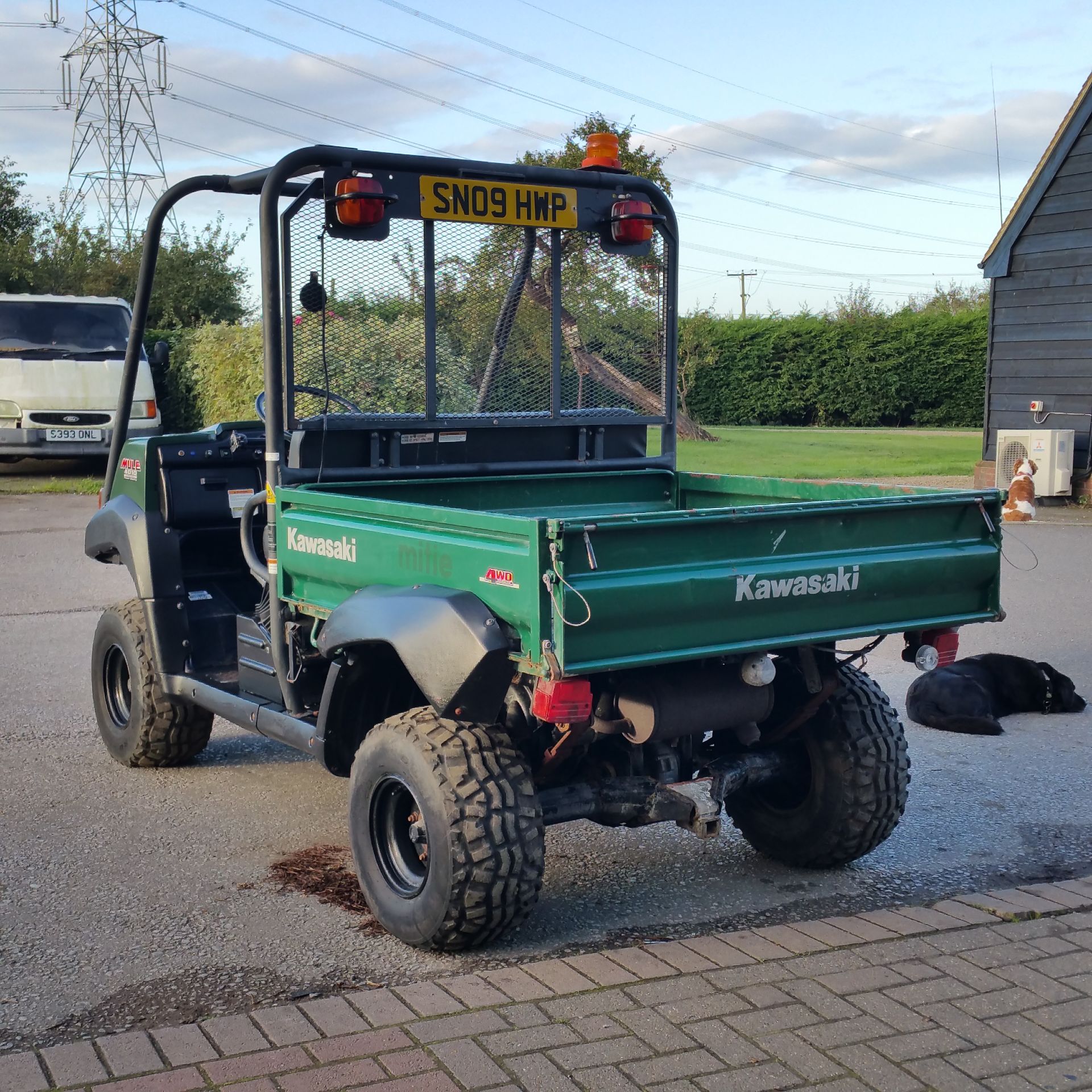 Kawasaki Mule 4010, Year 2009, Road registered 09 plate, Hours 1,450 - Image 4 of 6