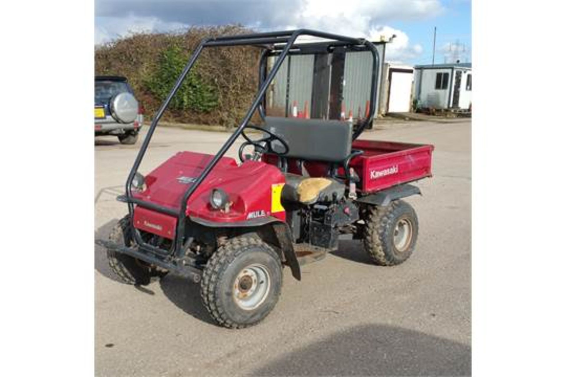 Kawasaki Mule 550 petrol Hours 1050 2wd Manual tipping body Continuously variable transmission - Image 3 of 6