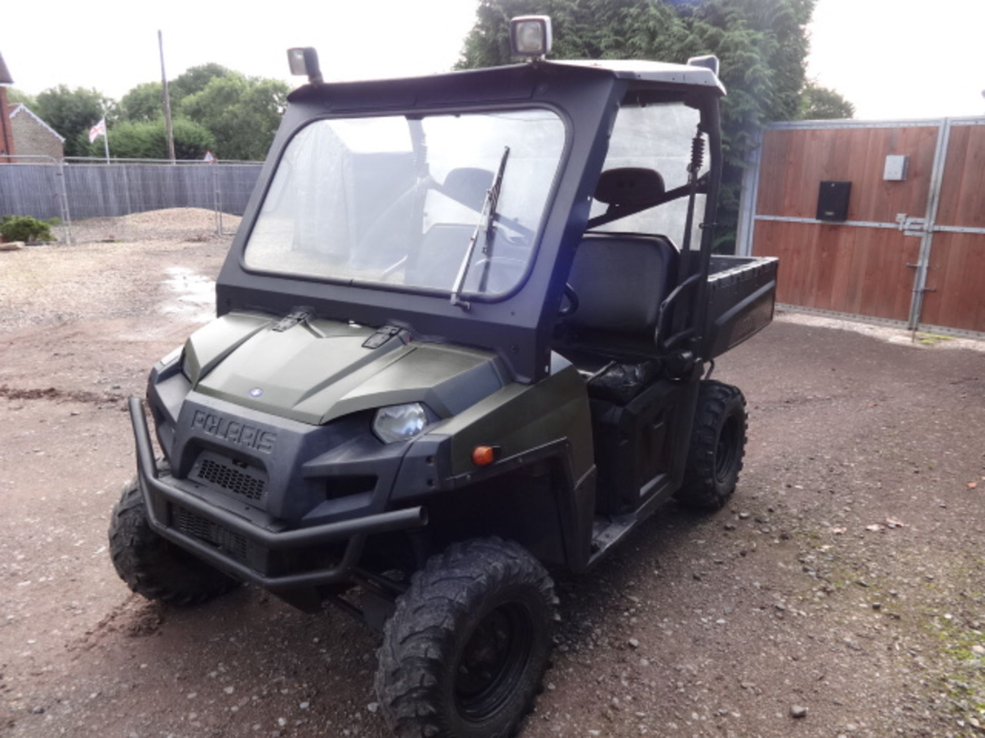 POLARIS RANGER 900 DIESEL 2011 AGRI REGISTERED V5 PRESENT. - Image 4 of 5