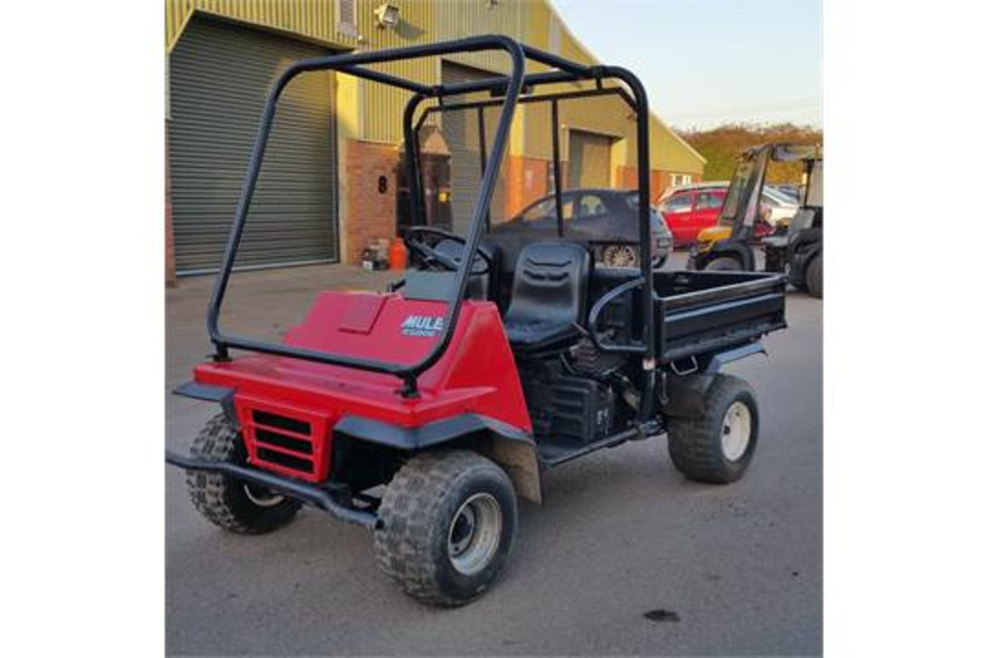 Kawasaki Mule 2500E Twin cylinder Petrol 2 wheel drive Diff lock Manual tipping body CVT - Image 2 of 6