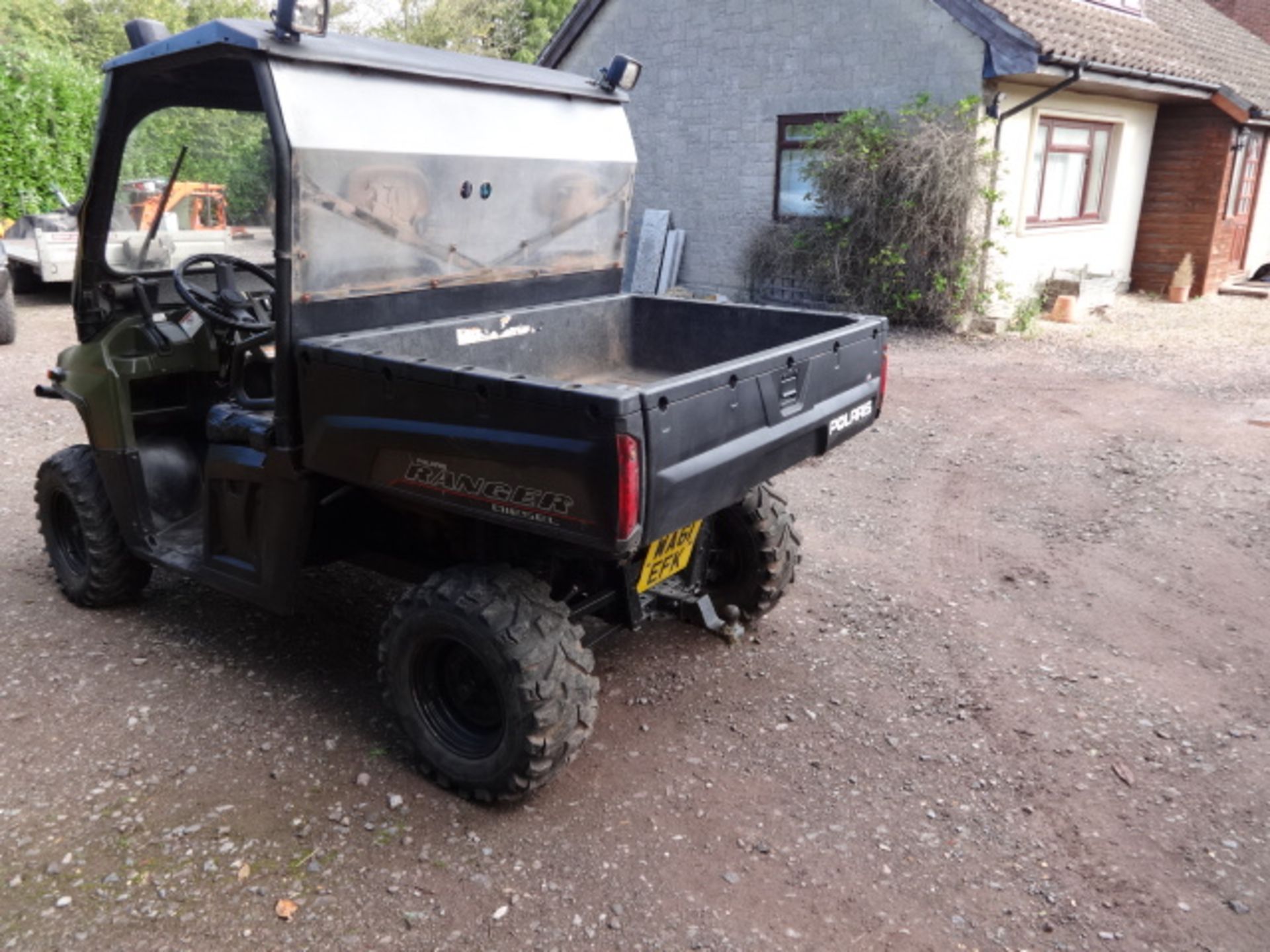 POLARIS RANGER 900 DIESEL 2011 AGRI REGISTERED V5 PRESENT. - Image 2 of 5