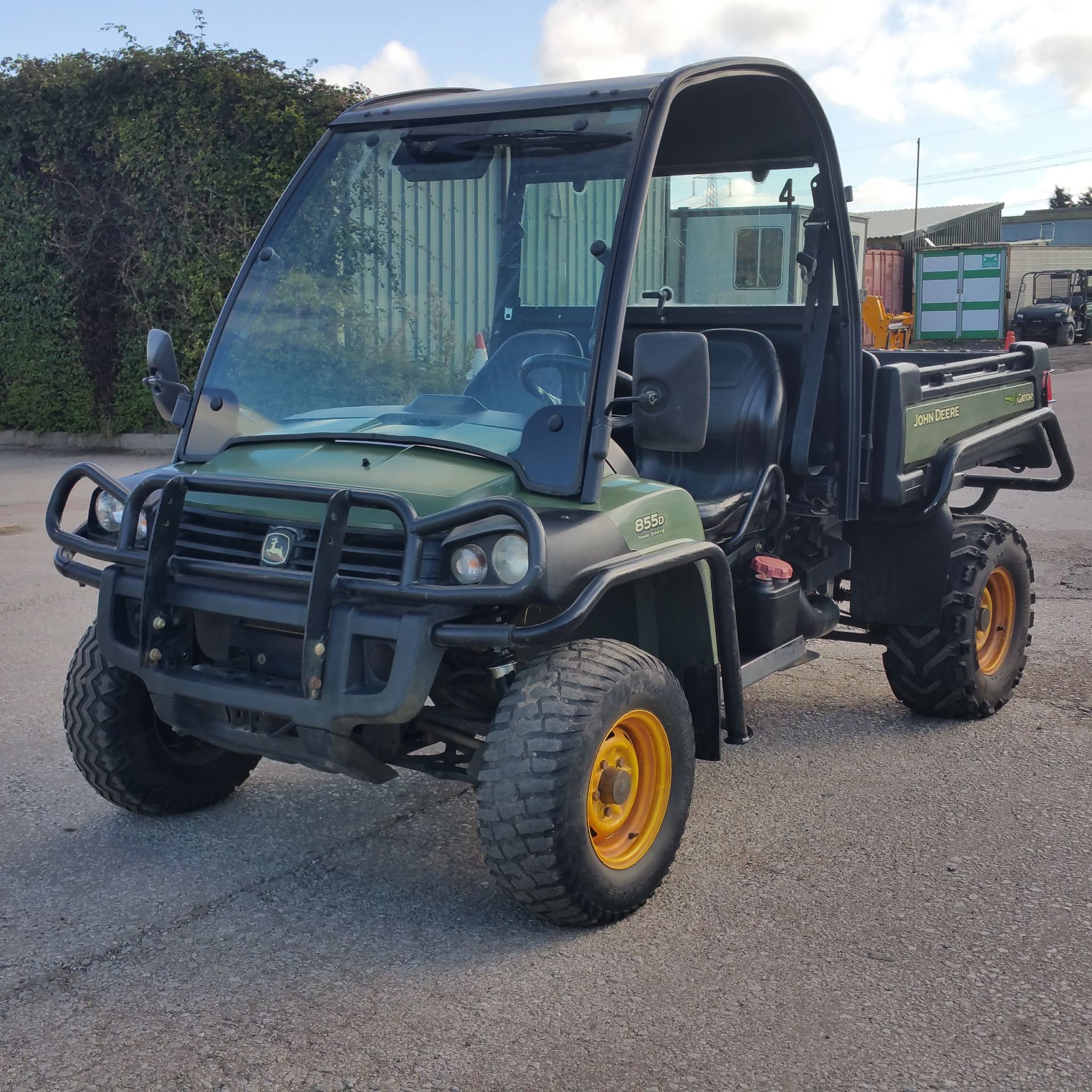 John Deere Gator XUV855D. Year 2013. Road registered 13 plate. Hours 2550. - Bild 6 aus 6