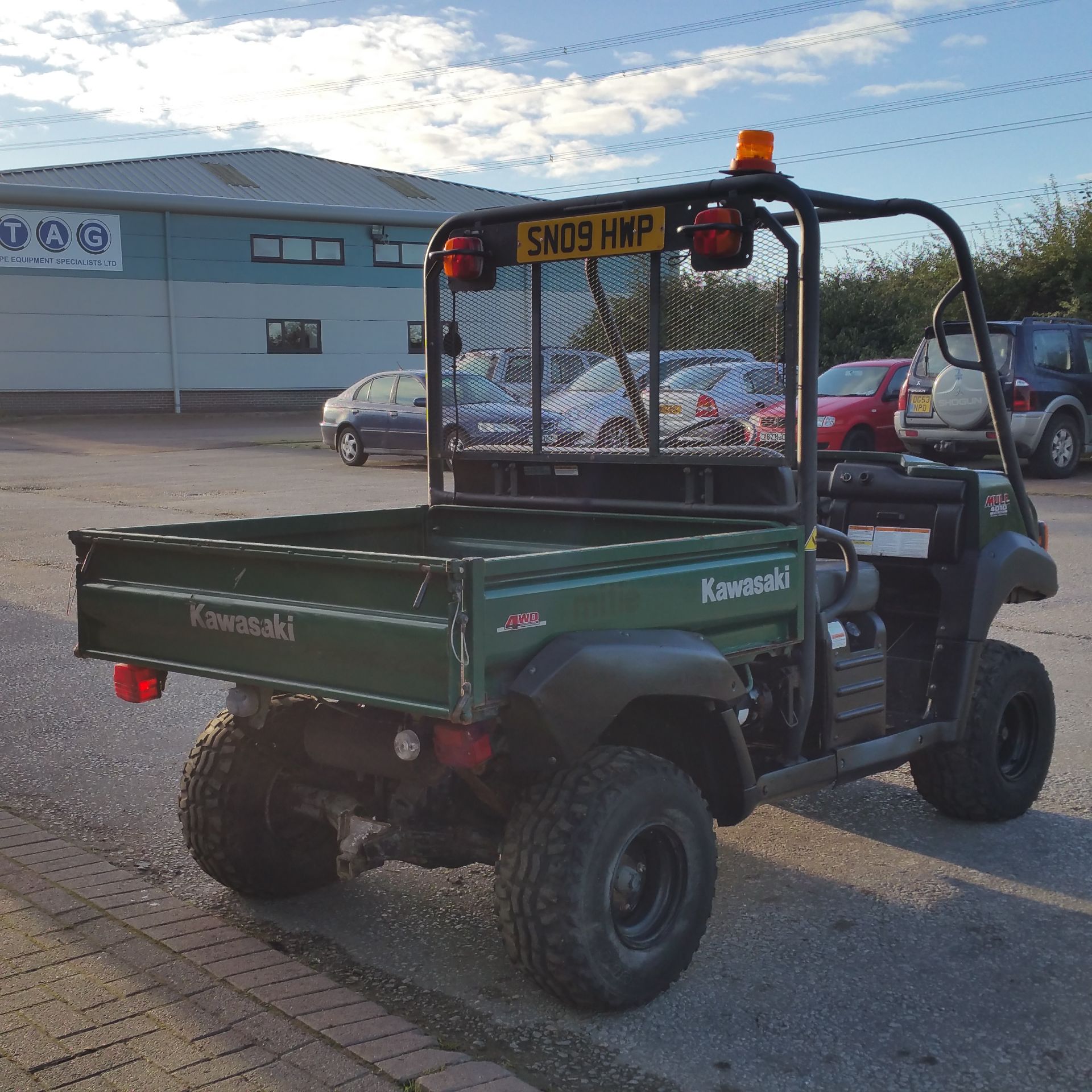 Kawasaki Mule 4010, Year 2009, Road registered 09 plate, Hours 1,450 - Image 5 of 6