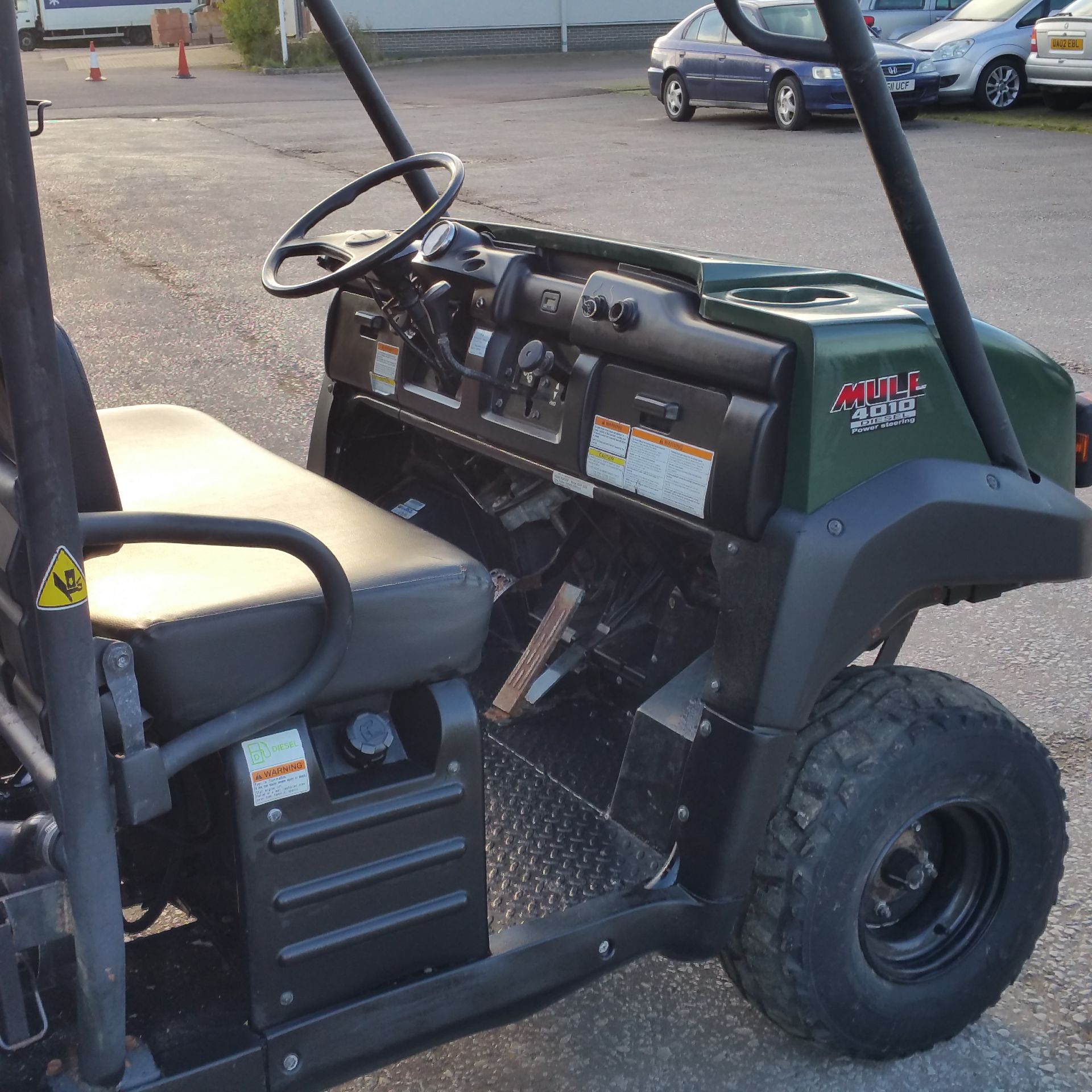 Kawasaki Mule 4010, Year 2009, Road registered 09 plate, Hours 1,450 - Image 6 of 6