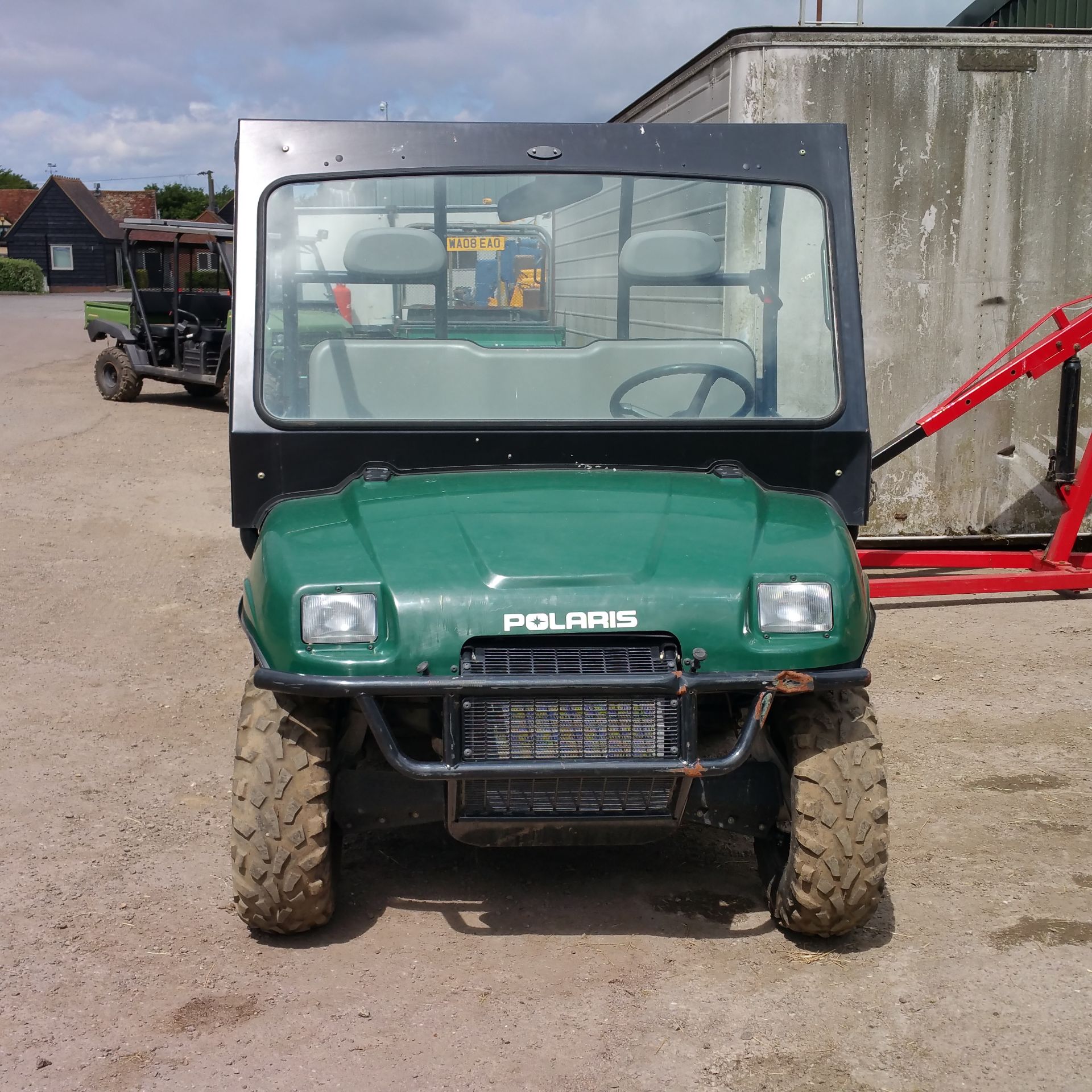 Polaris Ranger 6x6 500cc single cylinder petrol Hours 205 only Good tyres Manual tipping body Engine - Bild 4 aus 6