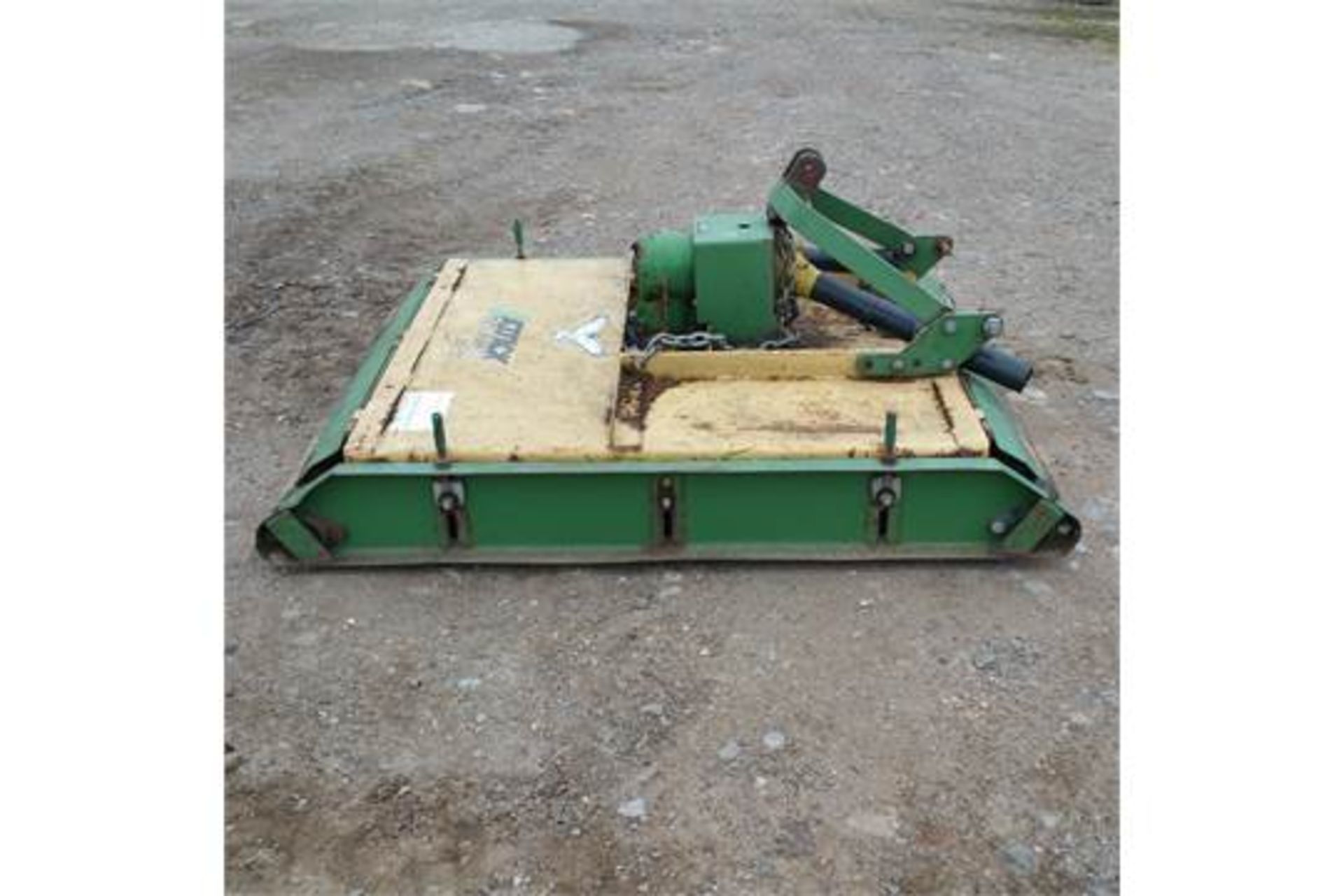 Roller Mower 4' wide cutting width Front and rear rollers Complete with pto shaft. Delivery arranged - Image 2 of 4