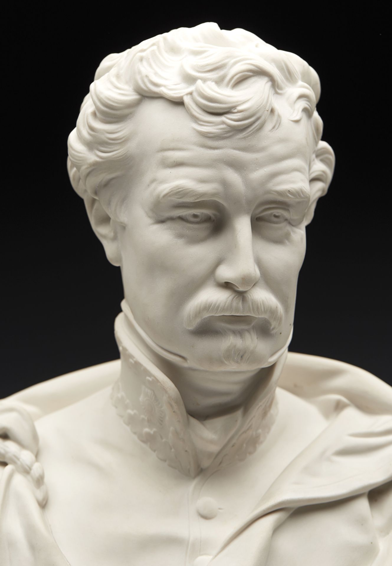 ANTIQUE RIDGWAY PARIAN BUST OF SIR COLIN CAMPBELL BY J DURHAM 1858 - Image 2 of 12