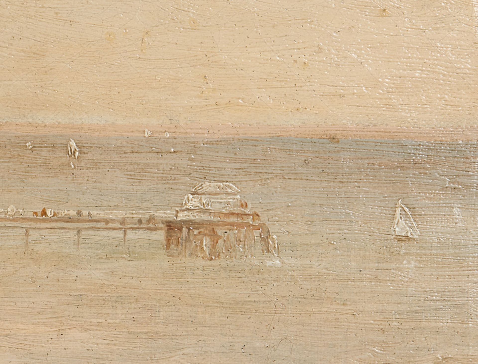 Gustave De Breanski, Coastline Oil On Canvas, 19th C. - Image 12 of 12