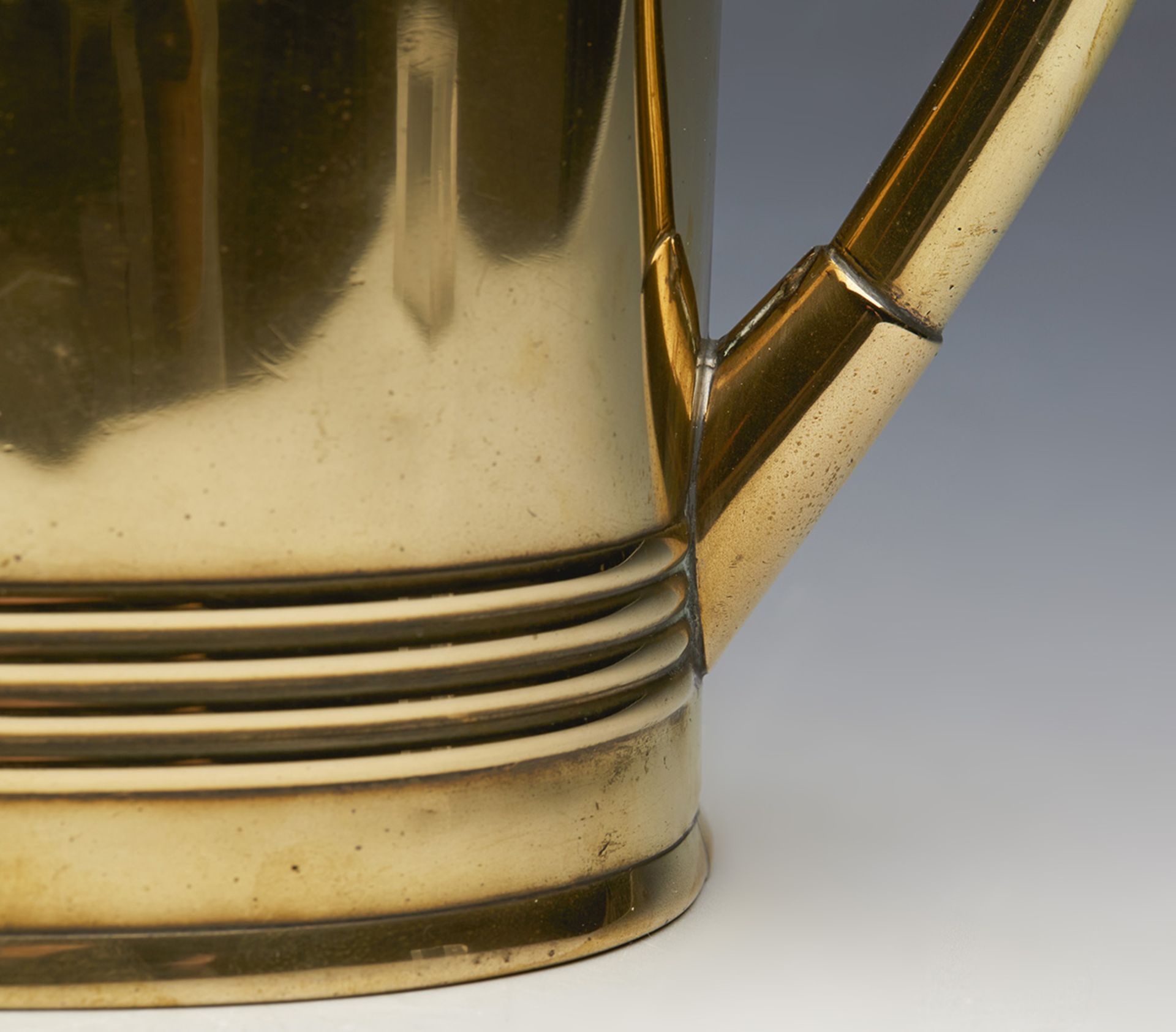 Arts & Crafts Brass Watering Can By Chr. Dresser For Henry Loveridge C.1885 - Image 11 of 11