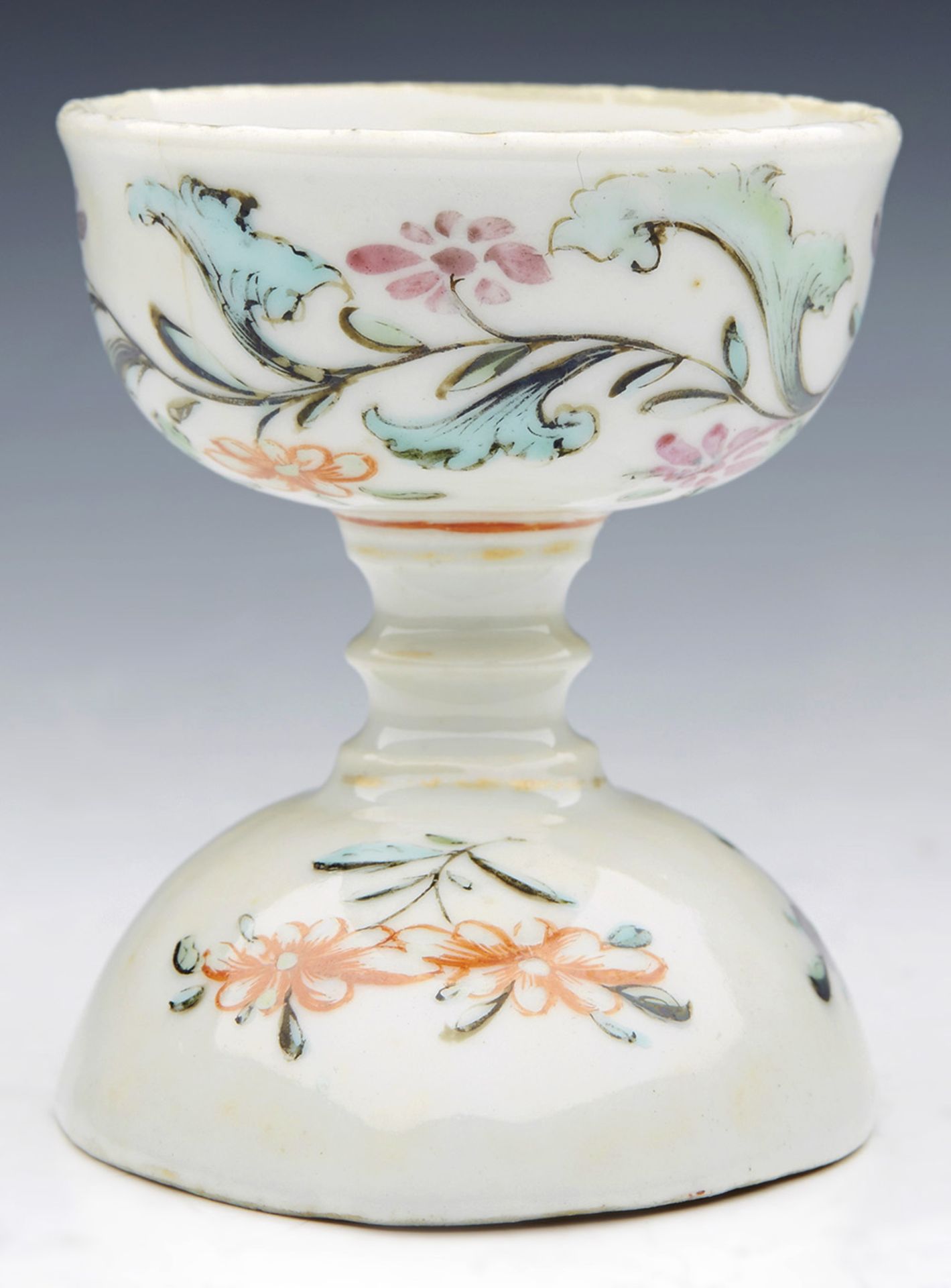 Antique Chinese Qianlong Famille Rose Eye Bath C.1775 - Image 8 of 12