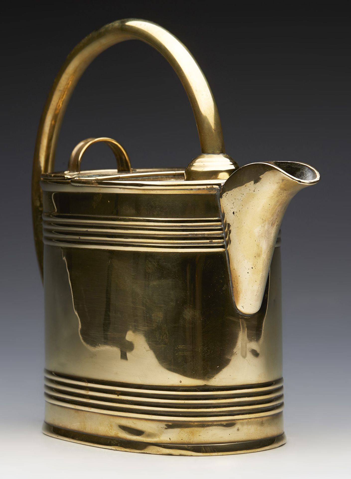 Arts & Crafts Brass Watering Can By Chr. Dresser For Henry Loveridge C.1885 - Image 2 of 11