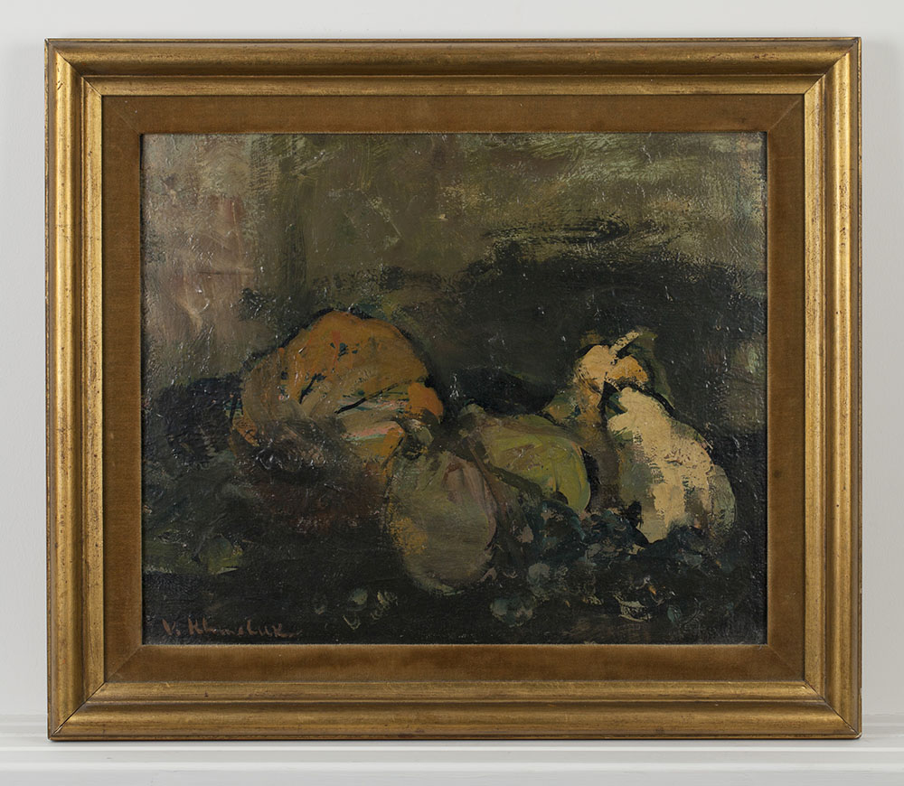 Original Oil On Canvas By Vassyl Khmeluk 1903-1986