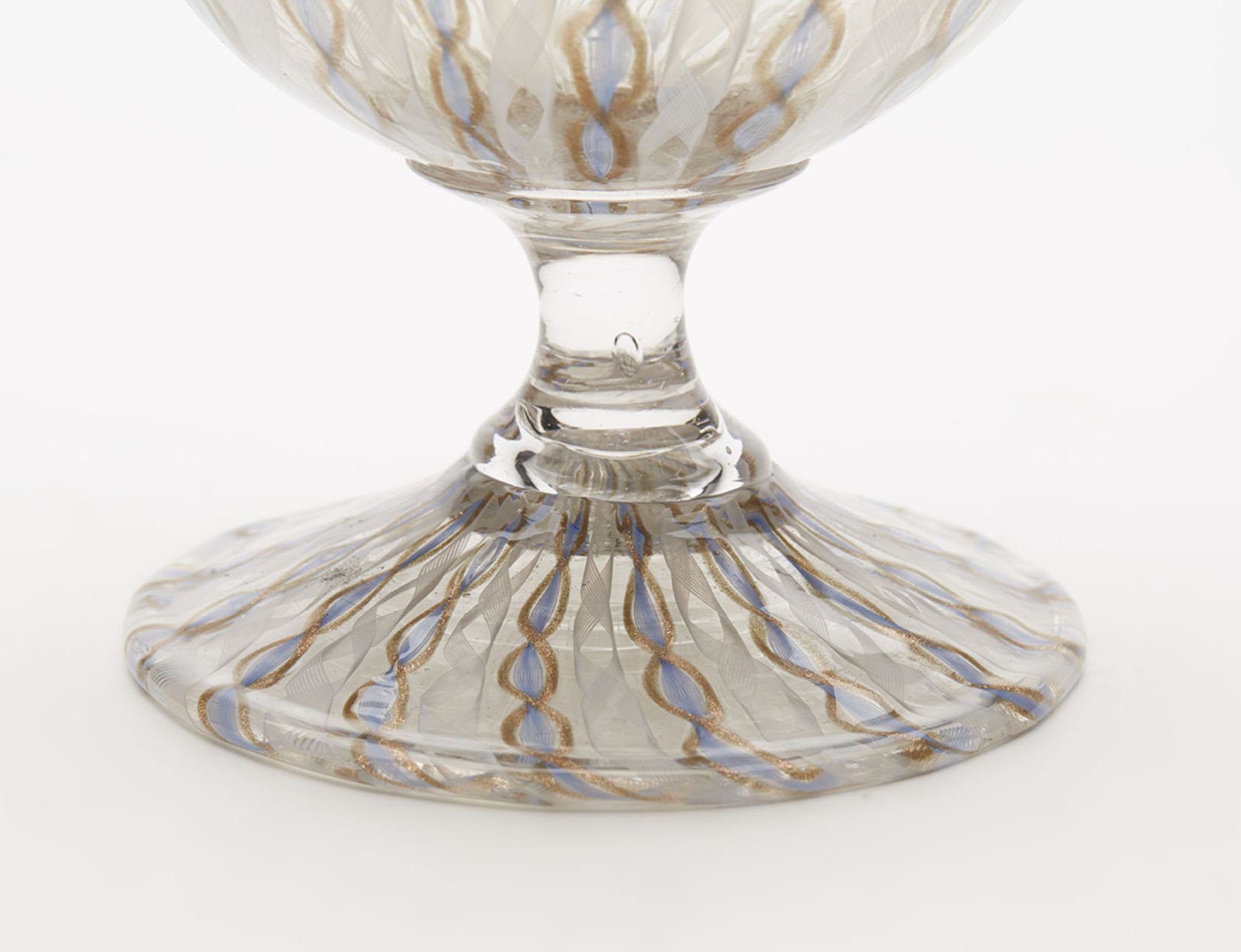 Antique Italian Facon De Venise Glass Vase 19Th C - Image 7 of 9