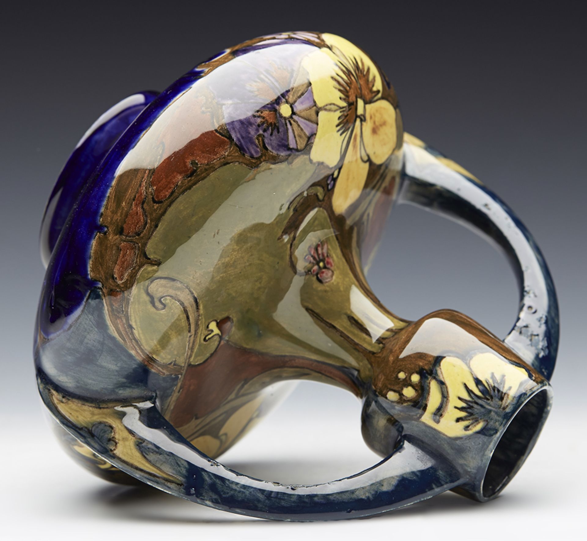 Art Nouveau Rozenburg Twin Handled Art Pottery Vase Jmg Hak - Image 13 of 17