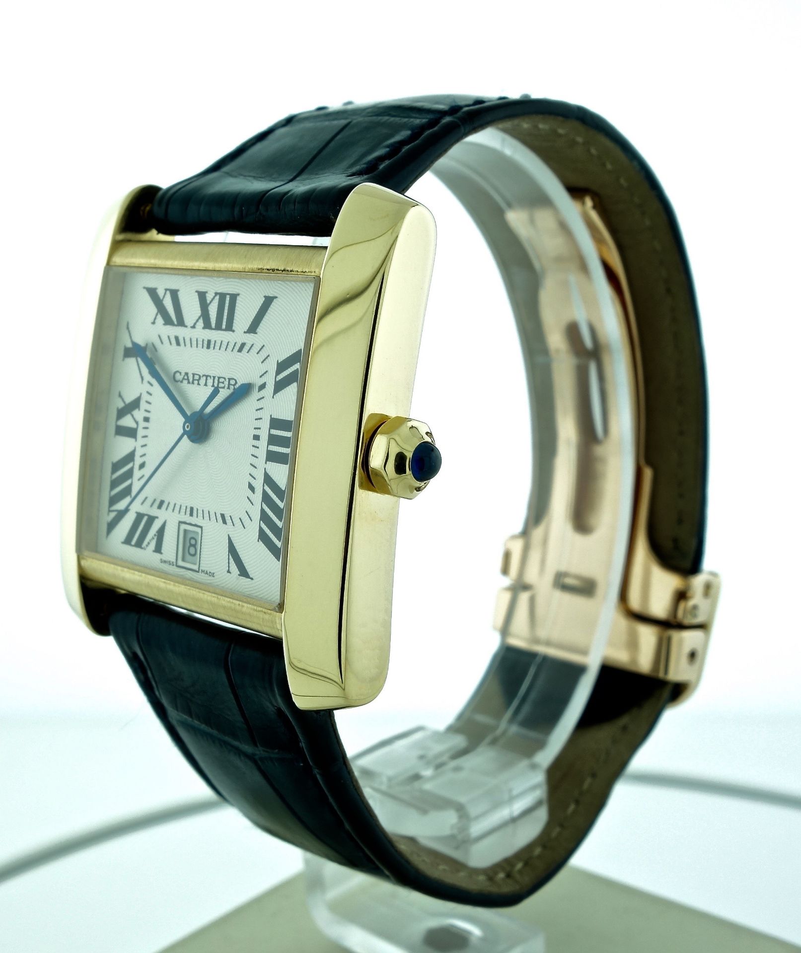 2002 Gents Cartier Tank Francaise - 1840 - Image 2 of 4