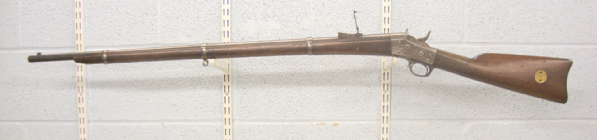 Late 1800's 12.7mm Swedish Calibre Model 1867 Remington Rolling Block Rifle.
