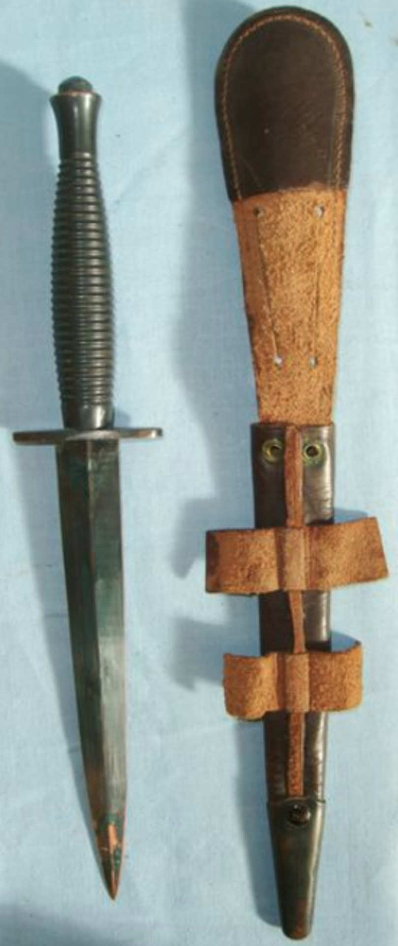 Original WW2 3rd Pattern Commando Fairbairn Sykes FS Fighting Knife - Image 3 of 3
