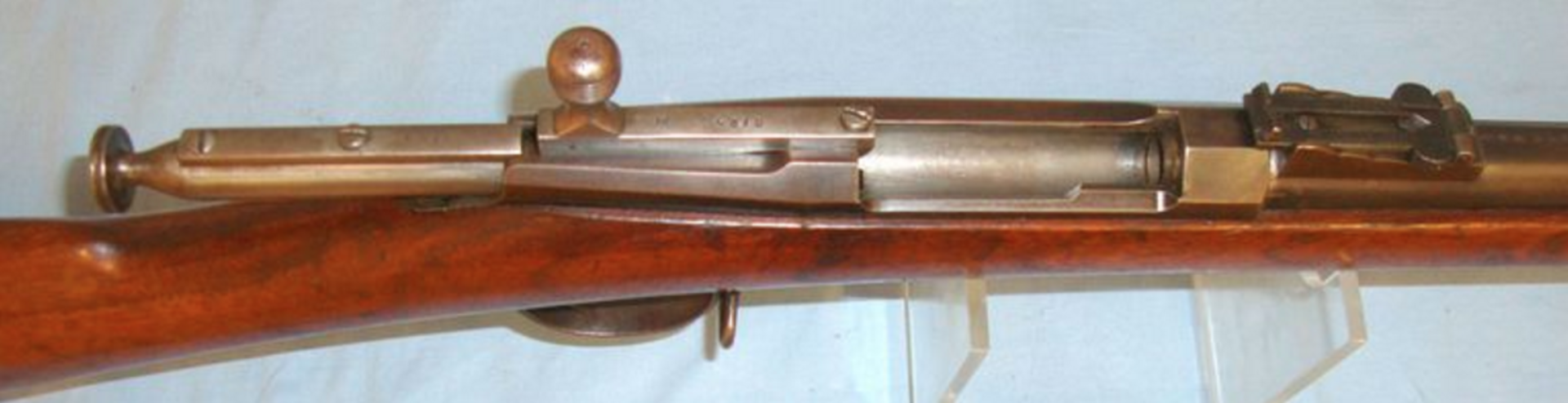 RARE, MINT, 1880 Dated Imperial Russian Infantry Model 1870 Berdan II Single Shot Rifle - Image 2 of 3