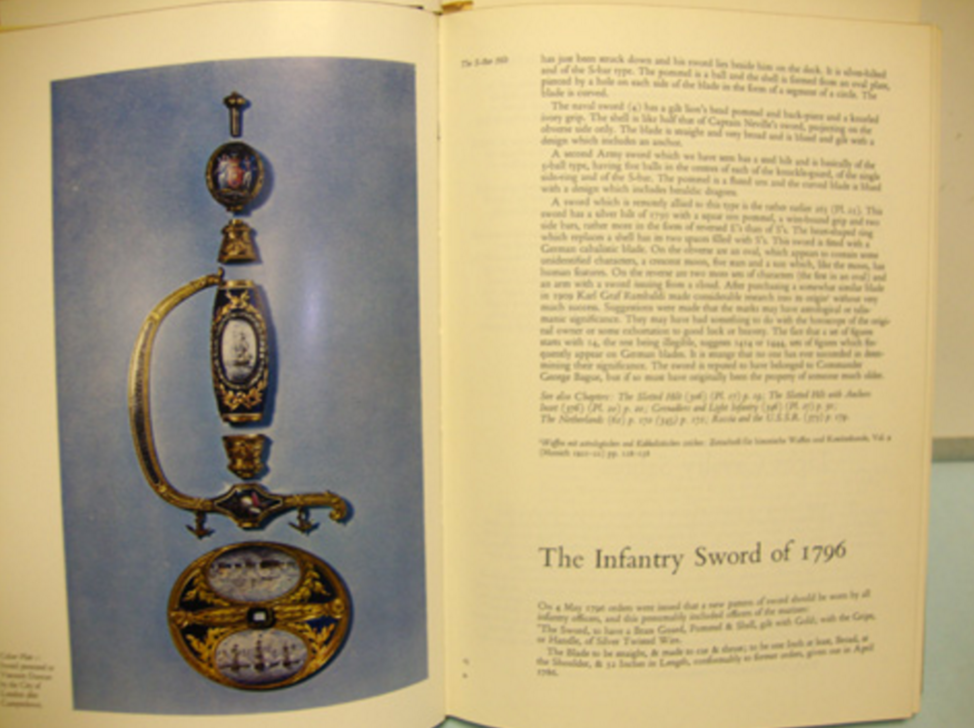 SWORDS FOR SEA SERVICE MAY & ANNIS; HMSO 1970. 2 VOLUMES.