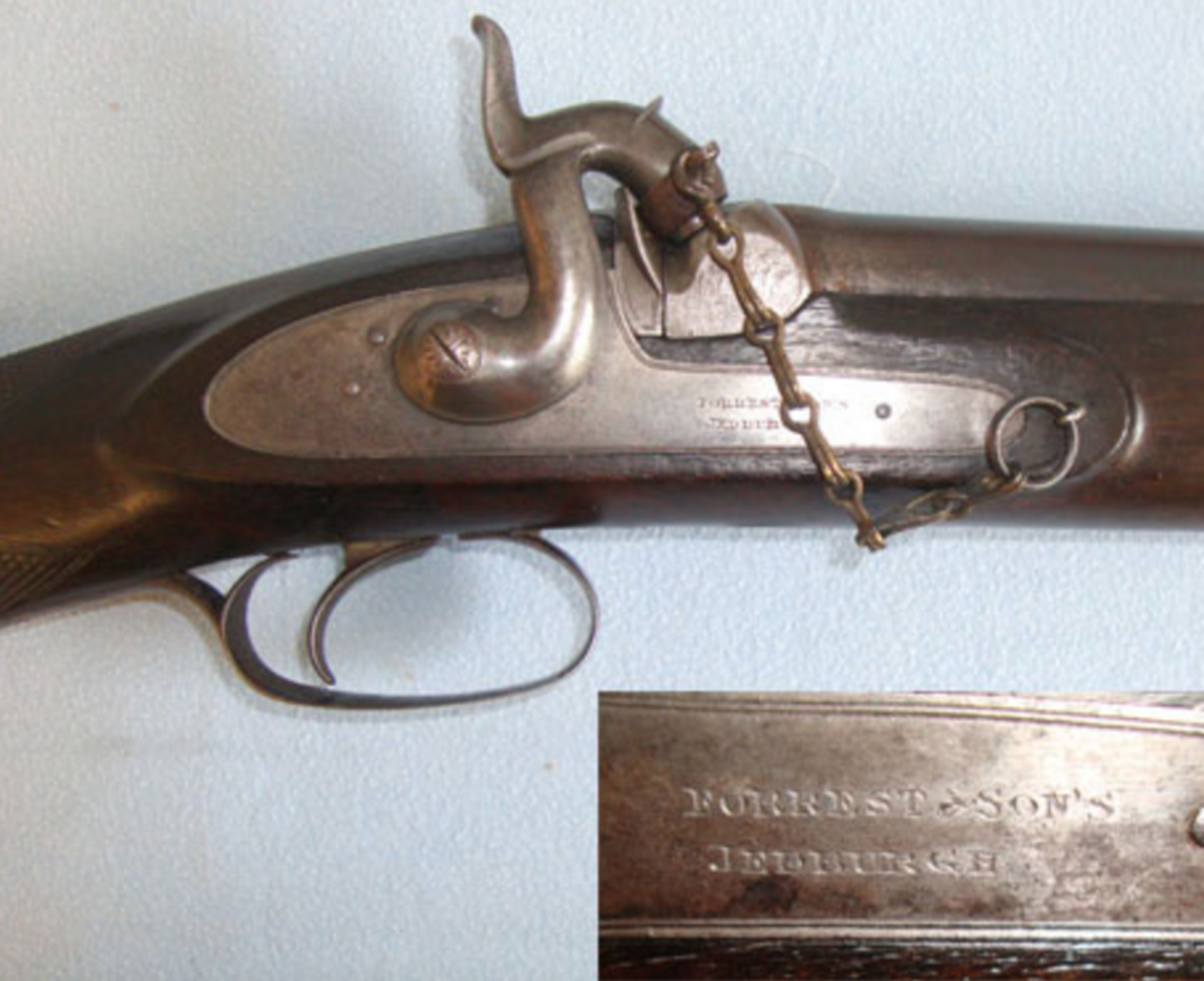 Victorian British Volunteer/Militia Sgt’s/NCO’s Private Purchase 577 Calibre Percussion Short Rifle - Image 3 of 3