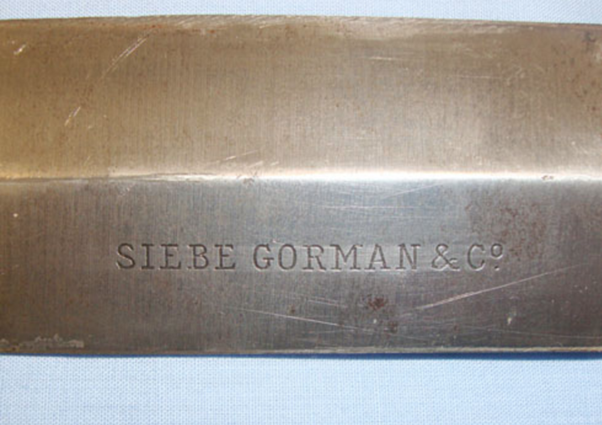 Mint, 1960's British Royal Navy Diver's Knife By Siebe Gorman & Co Ltd & Brass Scabbard - Image 2 of 3