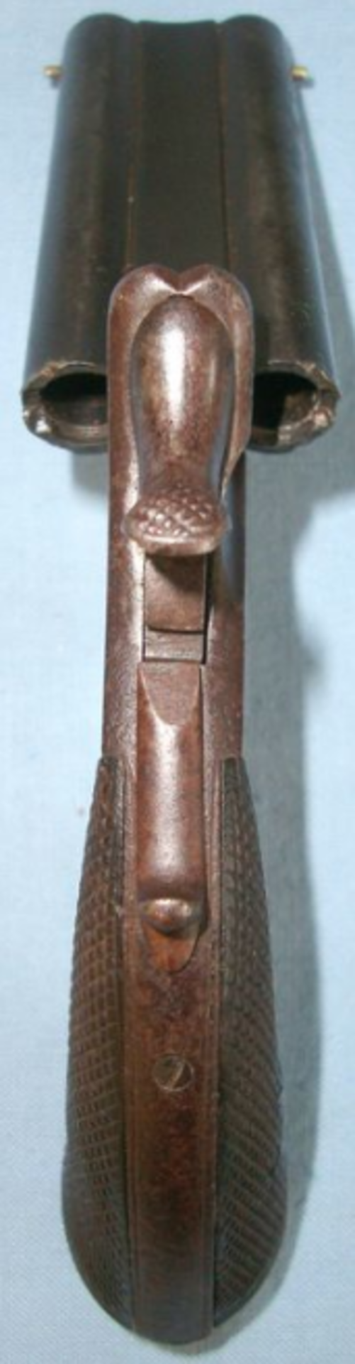 C1870 English James WoodwardNo.95 1863 Patent Double Swivel Barrel Over&Under.32” Calibre Derringer. - Image 3 of 3