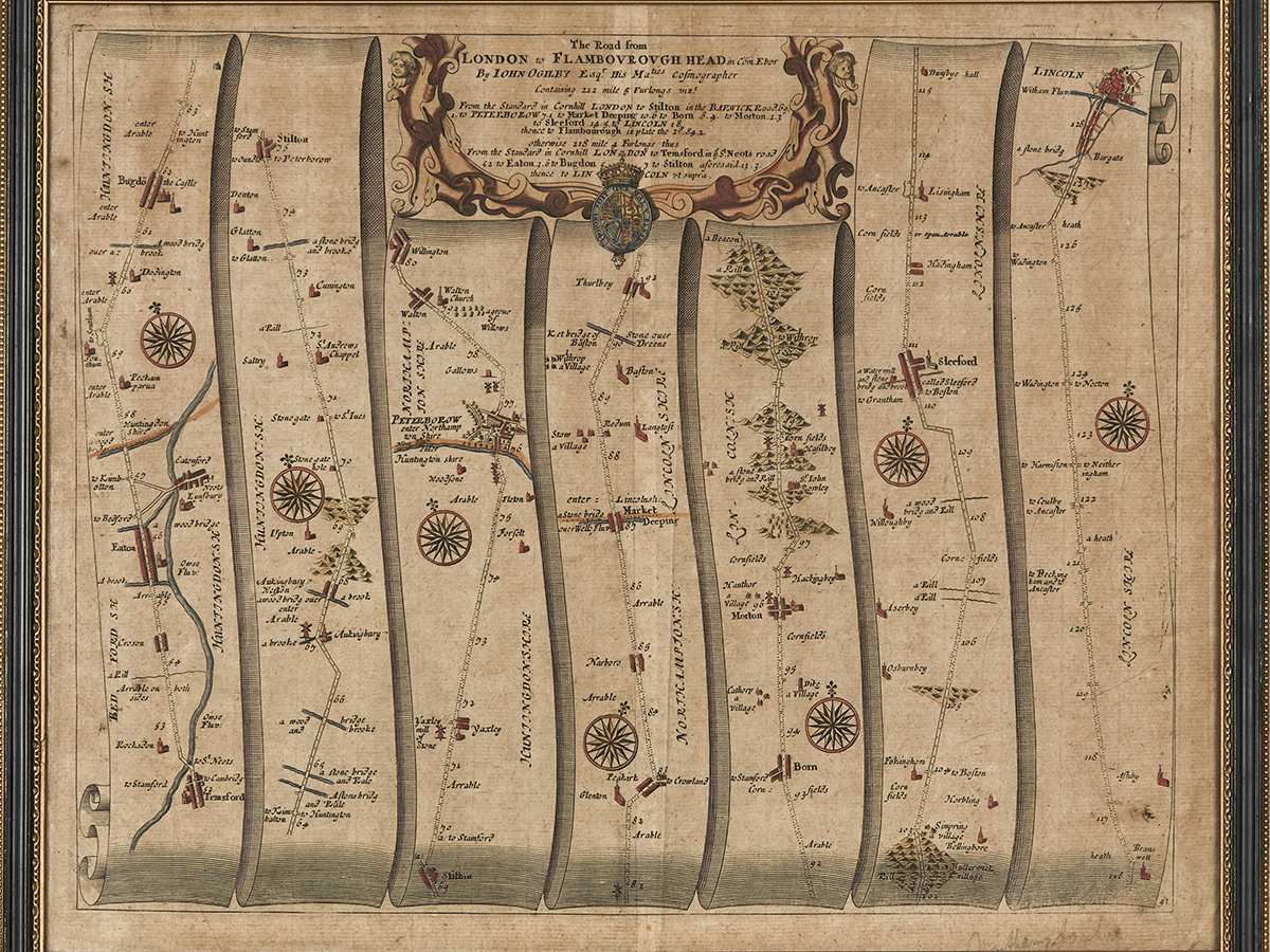 J. Ogilby, The Road From London To Flamborough Head 1777 - Image 2 of 8